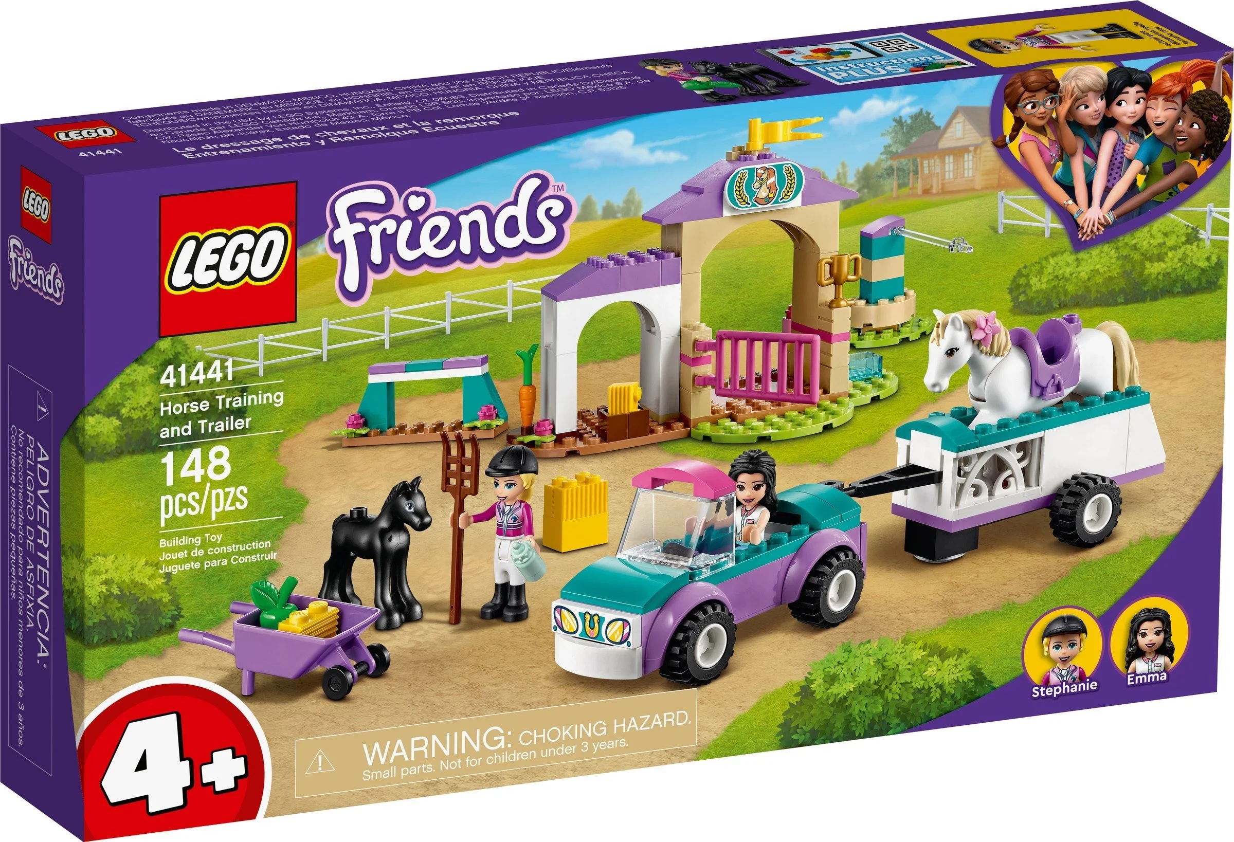 LEGO® 41441 Szkółka jeździecka i przyczepa dla konia - zdjęcie 2
