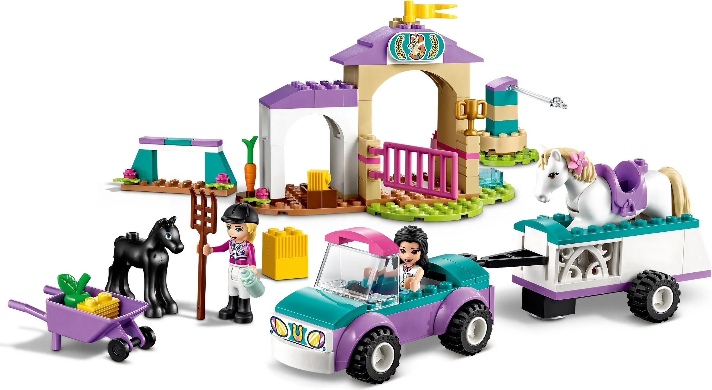 LEGO® 41441 Szkółka jeździecka i przyczepa dla konia - zdjęcie 15