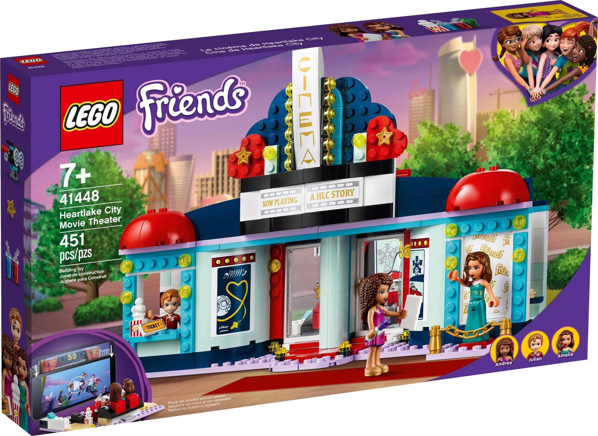 LEGO® 41448 Kino w Heartlake City - zdjęcie 2