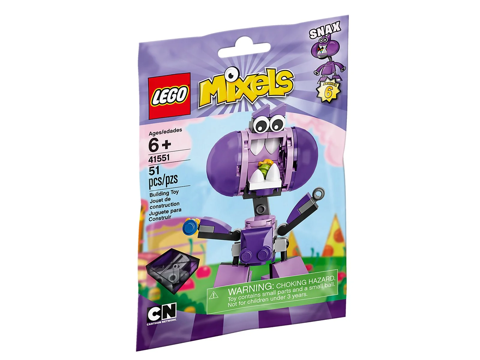 LEGO® 41551 Snax Seria 6 Unikatowa 2015 rok Nowe - zdjęcie 2
