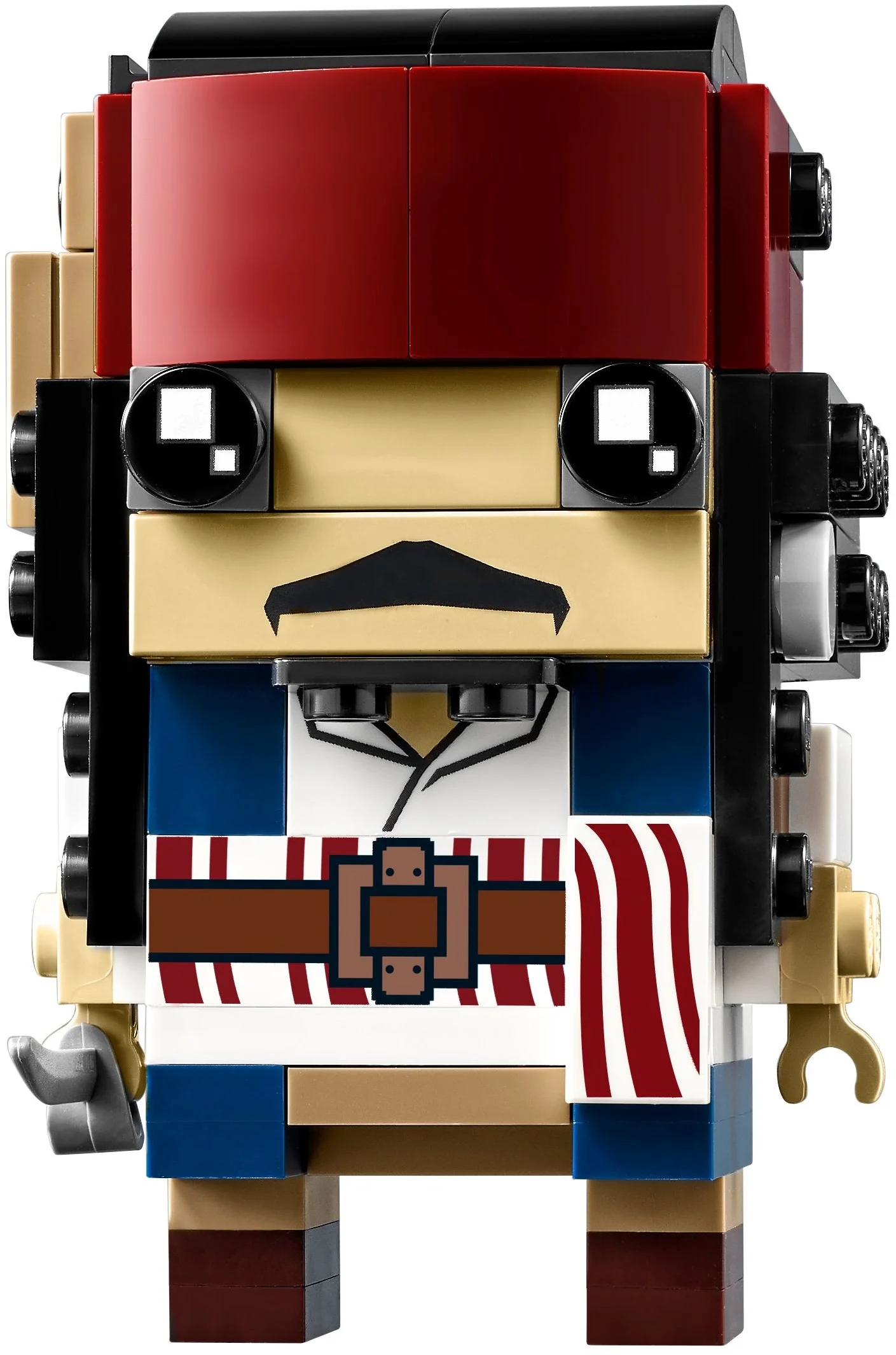 LEGO® 41593 nowy Lego BrickHeadz Kapitan Jack Sparrow Piraci z karaibów Misb 2017 - zdjęcie 6
