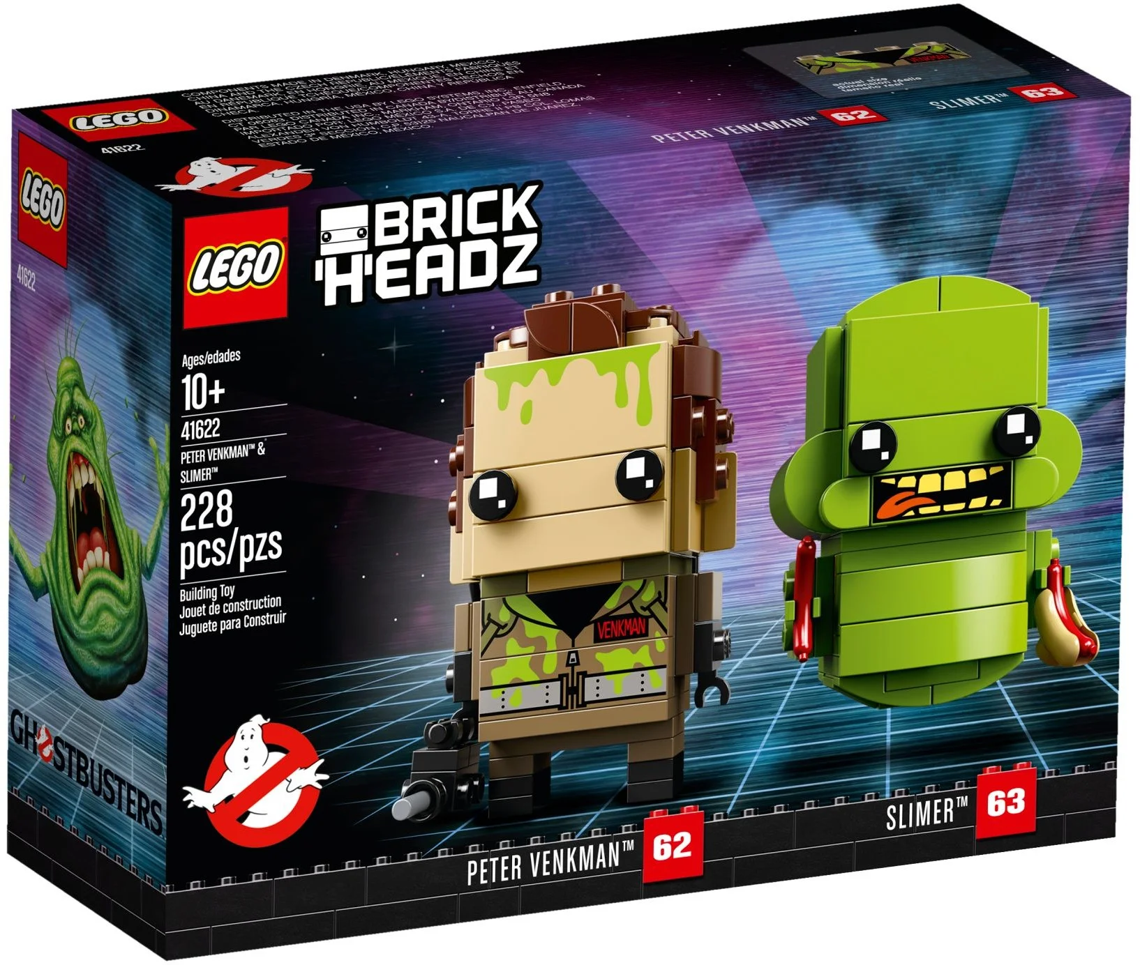 LEGO® 41622 Lego BrickHeadz Peter Venkman i Slimer - zdjęcie 2