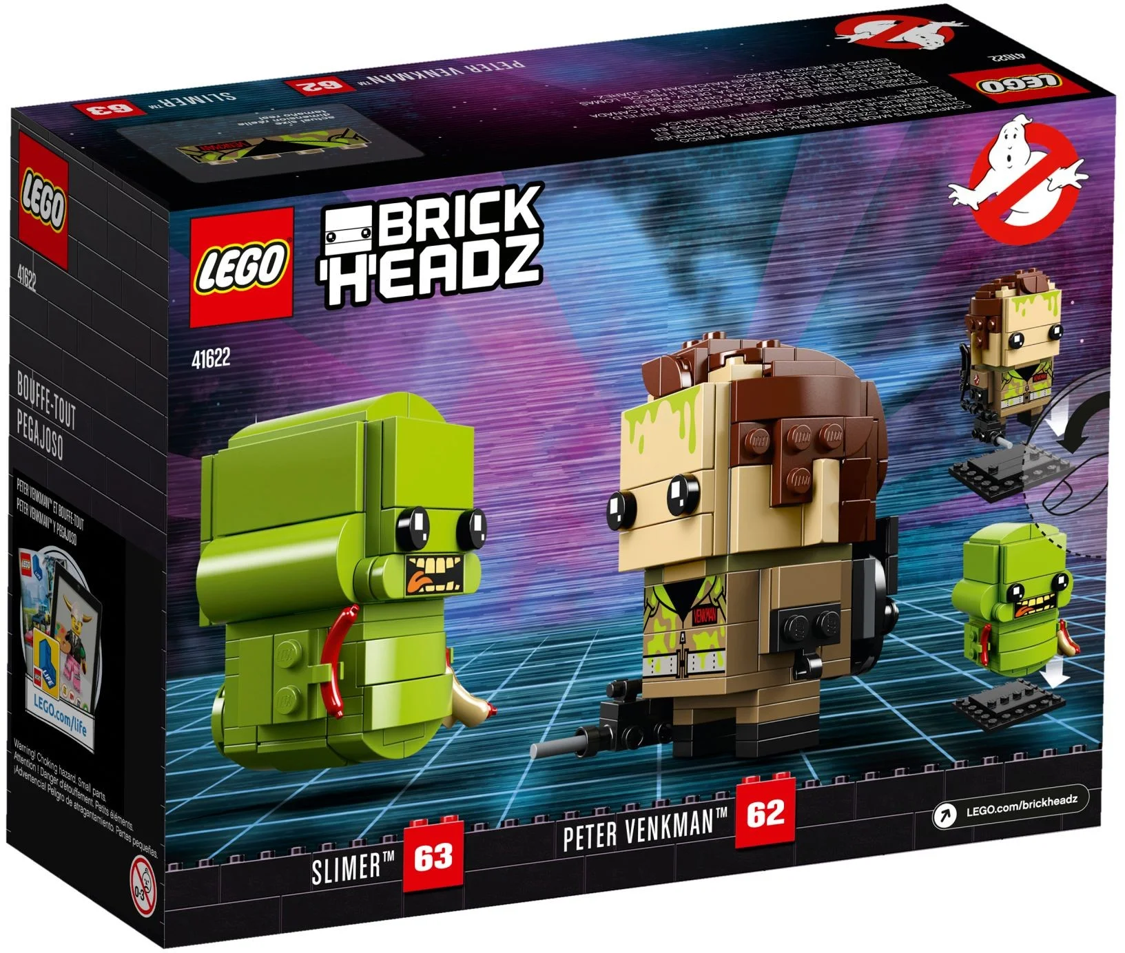 LEGO® 41622 Lego BrickHeadz Peter Venkman i Slimer - zdjęcie 4