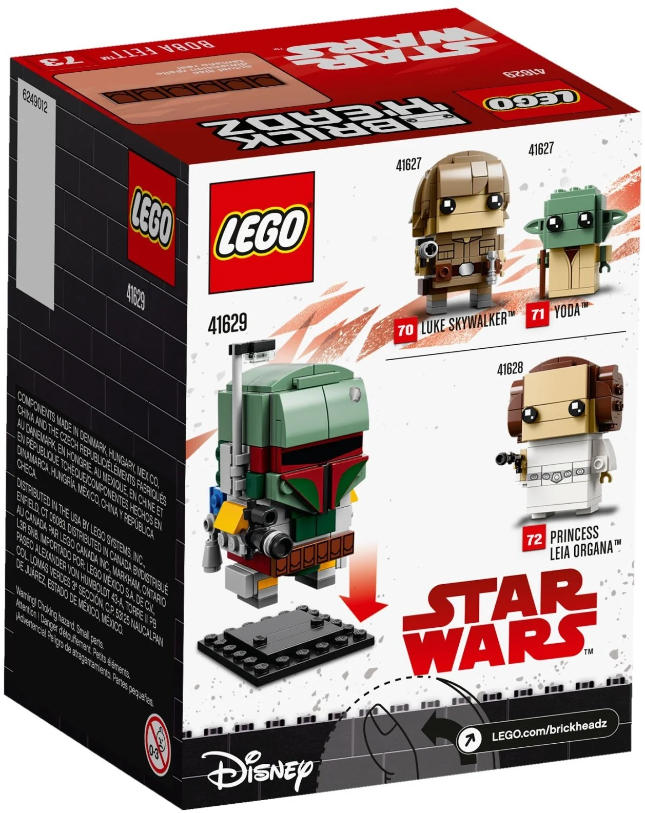 LEGO® 41629 Klocki Lego BrickHeadz Zestaw Boba Fett - zdjęcie 4