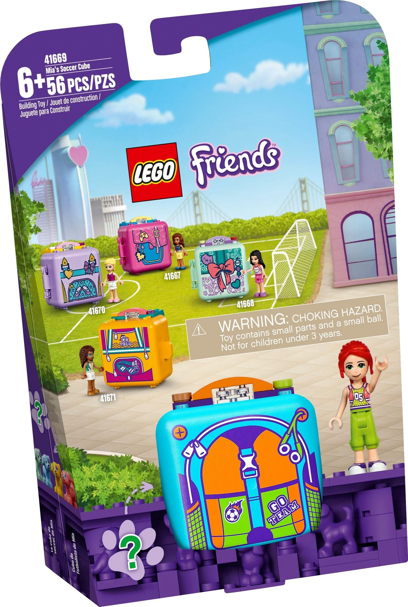 LEGO Friends Piłkarska kostka Mii