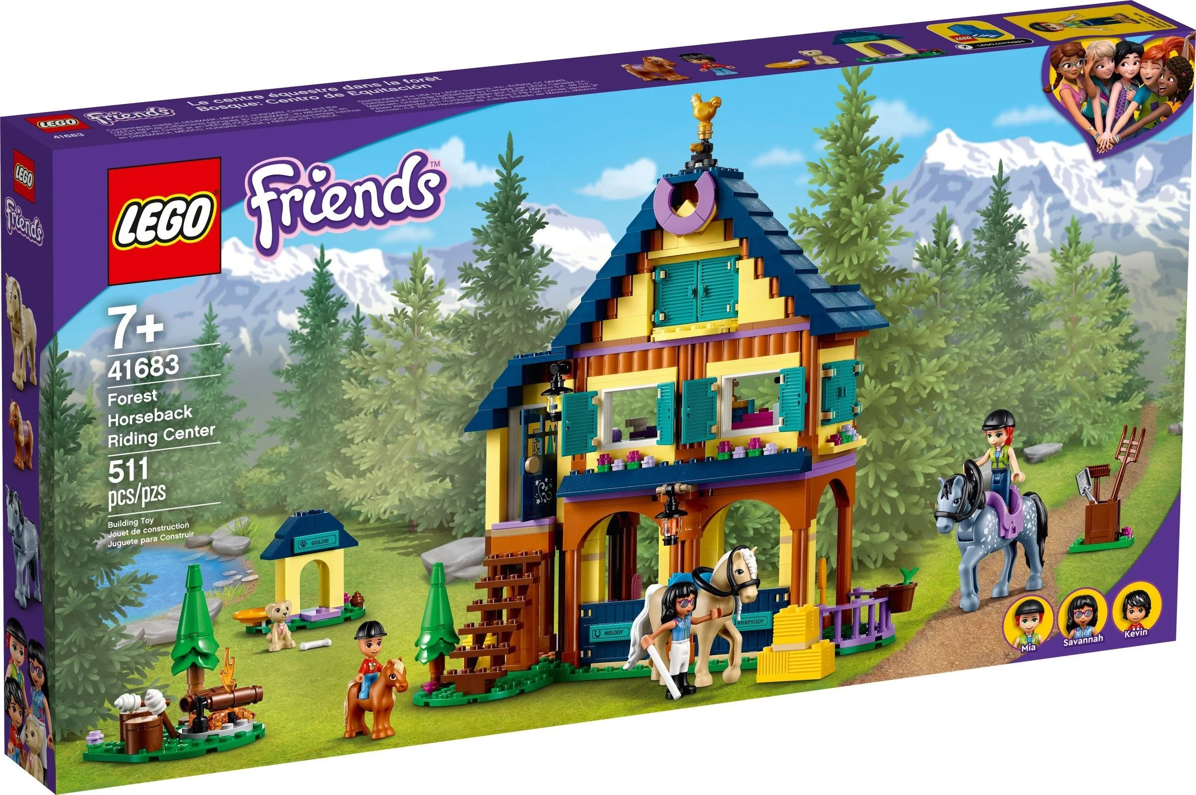 LEGO® 41683 Leśne centrum jeździeckie - zdjęcie 2