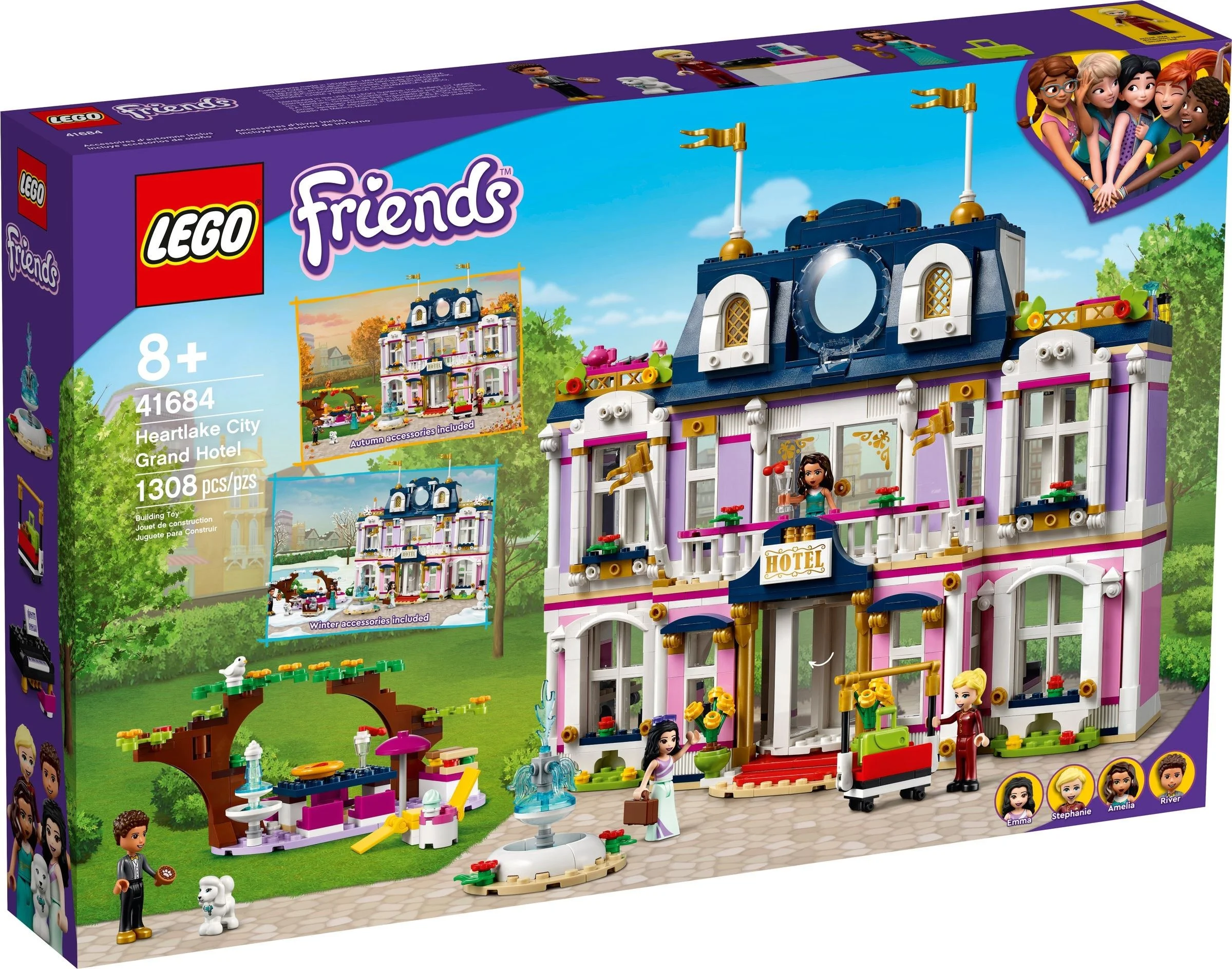 LEGO® 41684 Wielki hotel w mieście Heartlake - zdjęcie 2