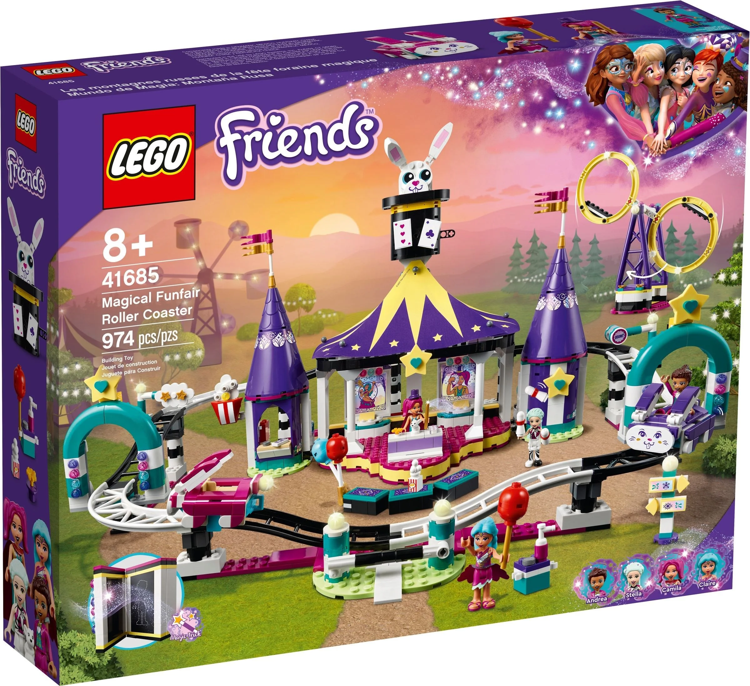 LEGO® 41685 Magiczne wesołe miasteczko z kolejką górską - zdjęcie 2
