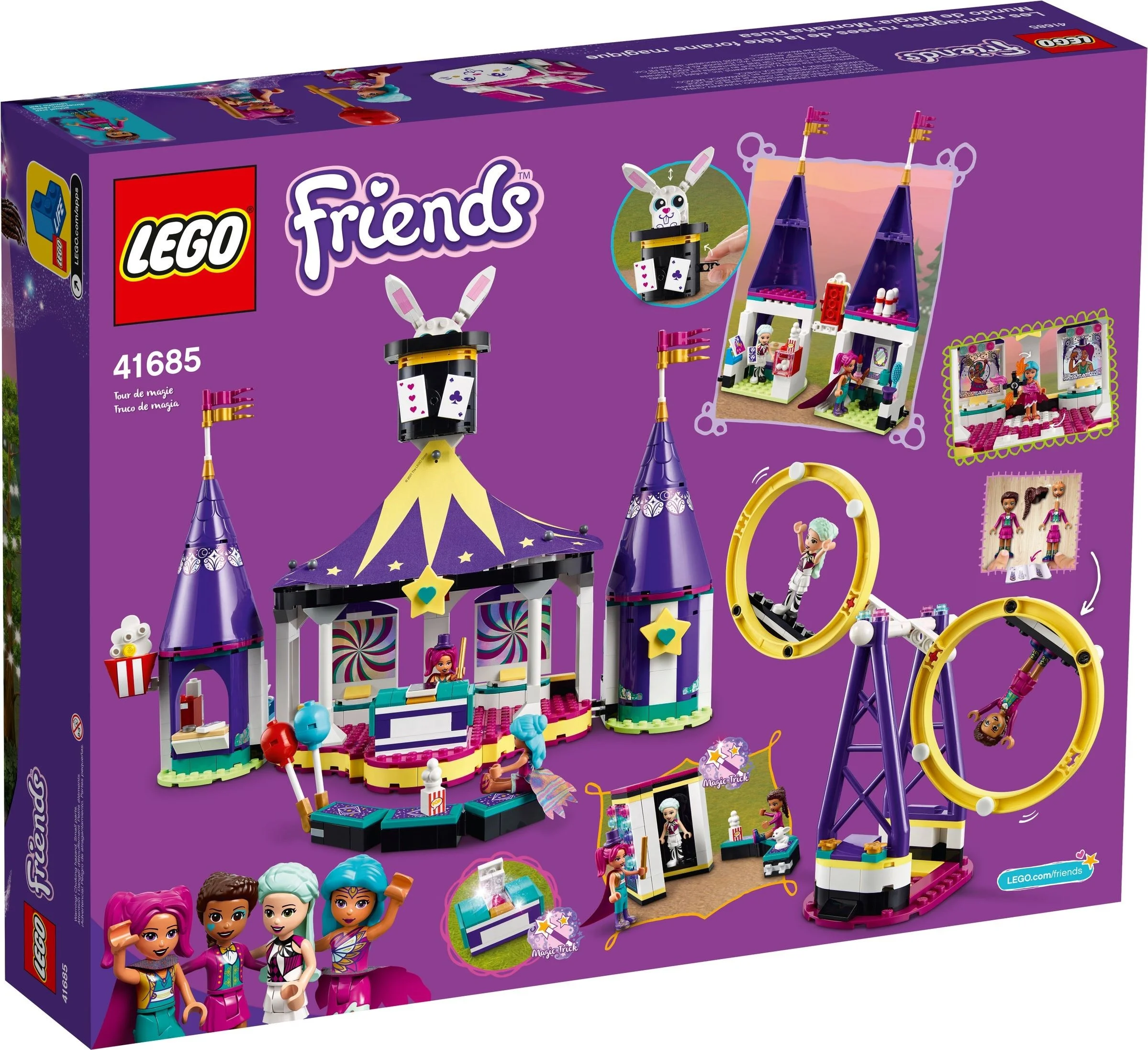 LEGO® 41685 Magiczne wesołe miasteczko z kolejką górską - zdjęcie 3