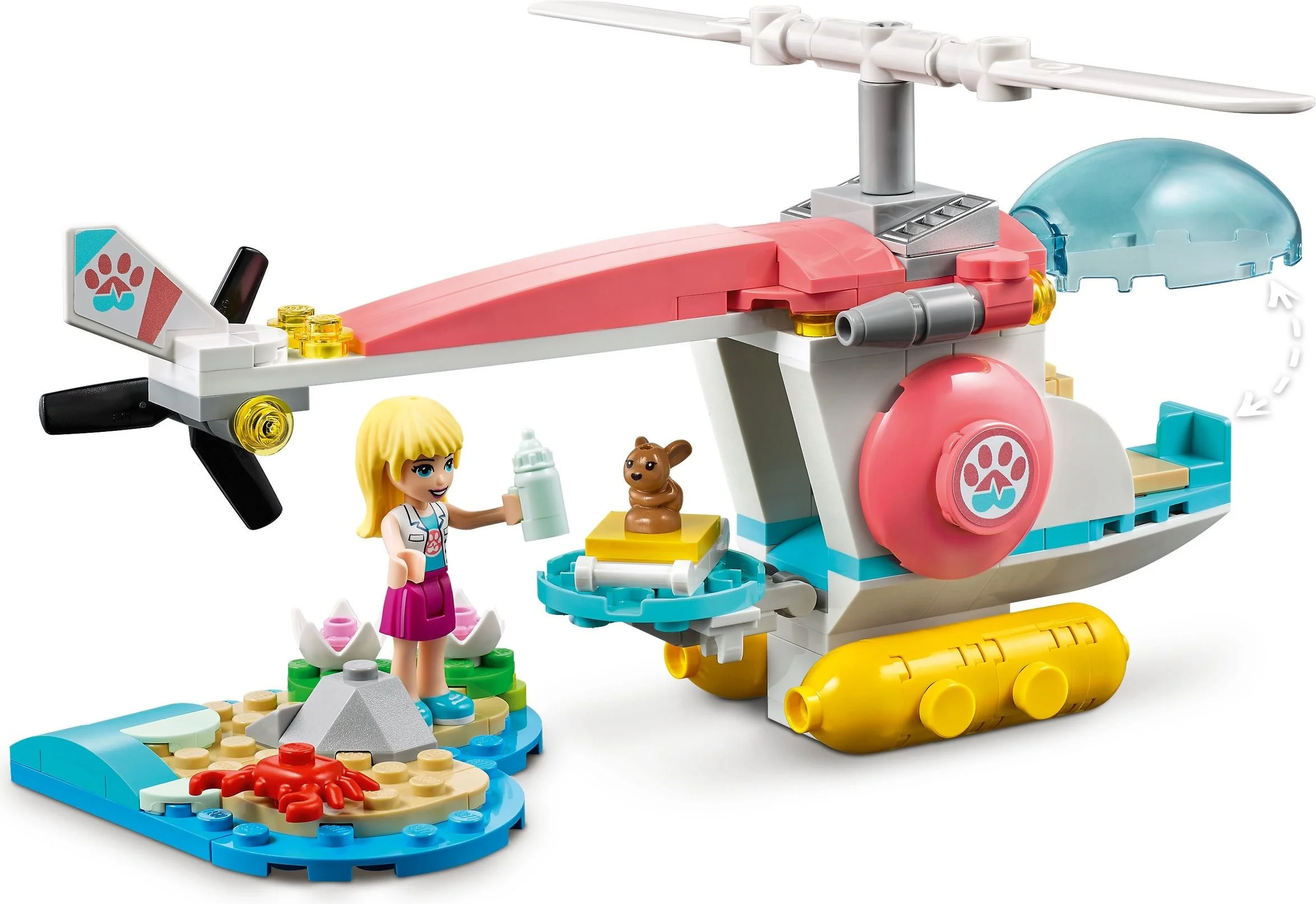 LEGO® 41692 Weterynaryjny Helikopter - zdjęcie 4
