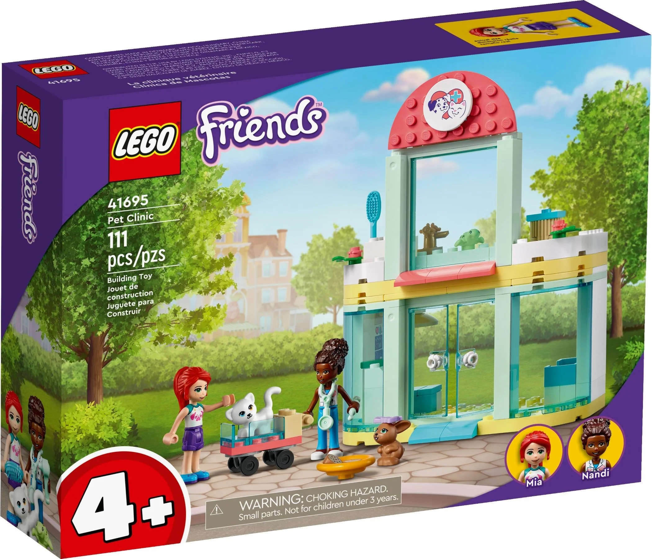 LEGO® 41695 LEGO Friends Klinika dla zwierzątek - zdjęcie 2
