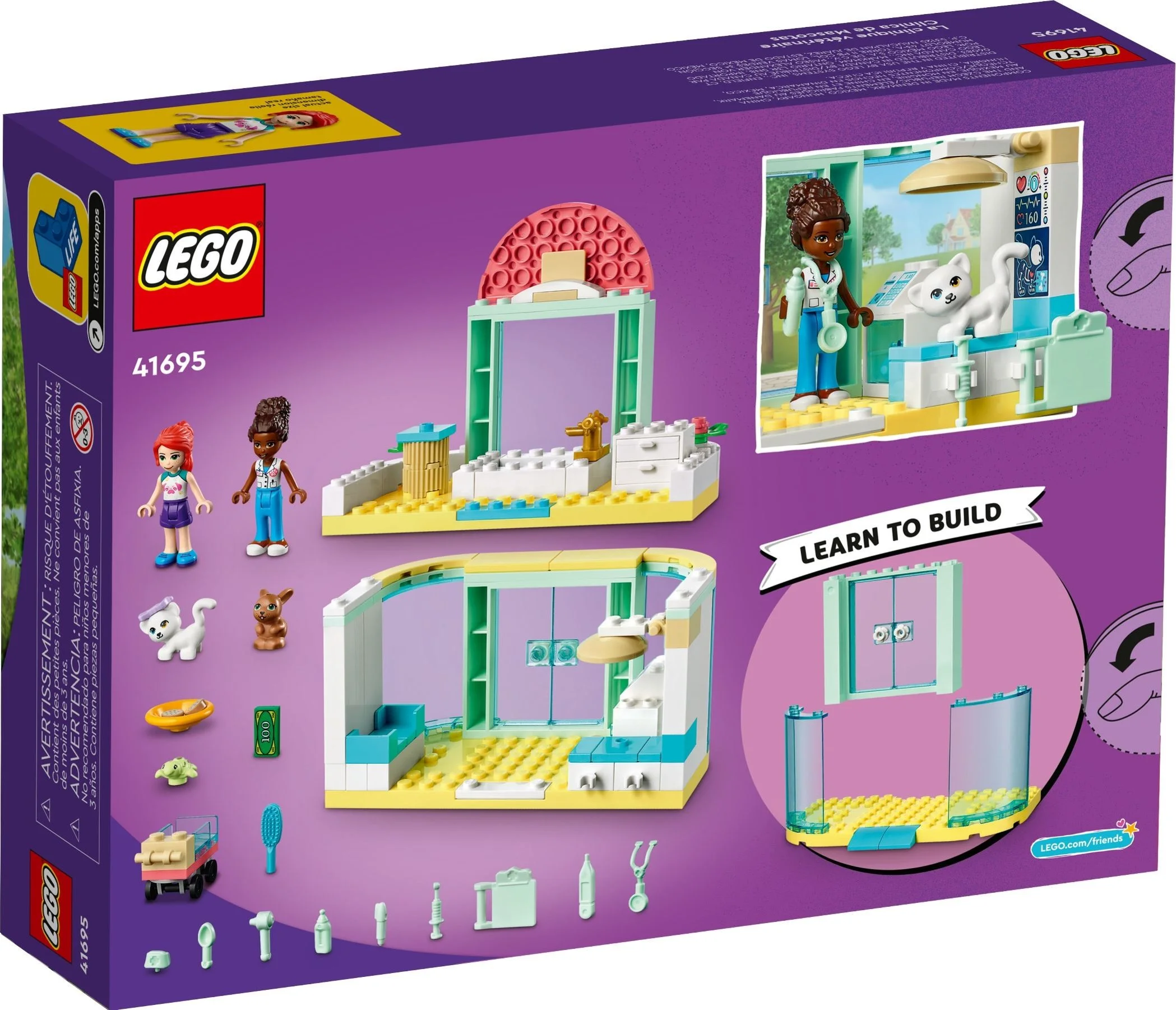 LEGO® 41695 LEGO Friends Klinika dla zwierzątek - zdjęcie 4