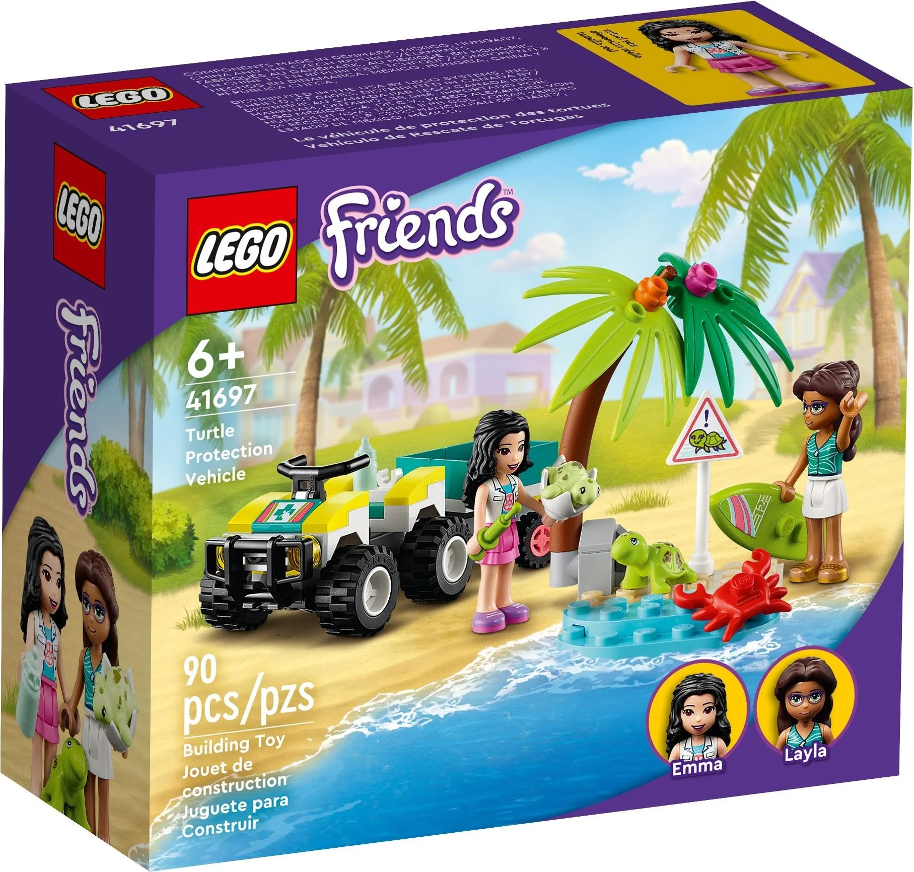 LEGO® 41697 Pojazd do ratowania żółwi - zdjęcie 2