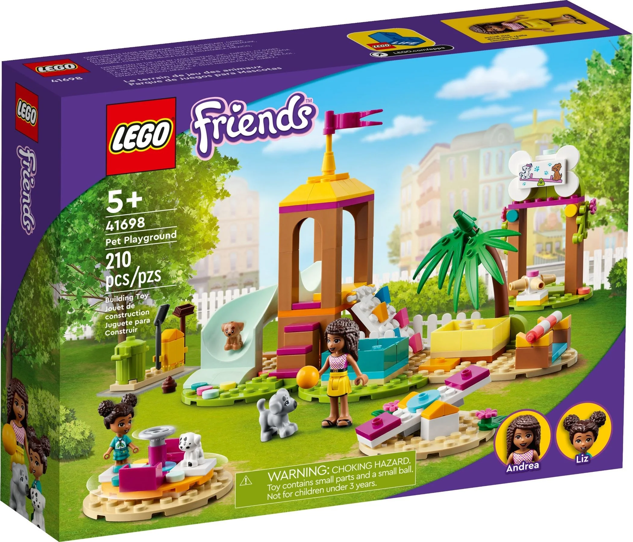 LEGO® 41698 LEGO Friends Plac zabaw dla zwierzątek - zdjęcie 2