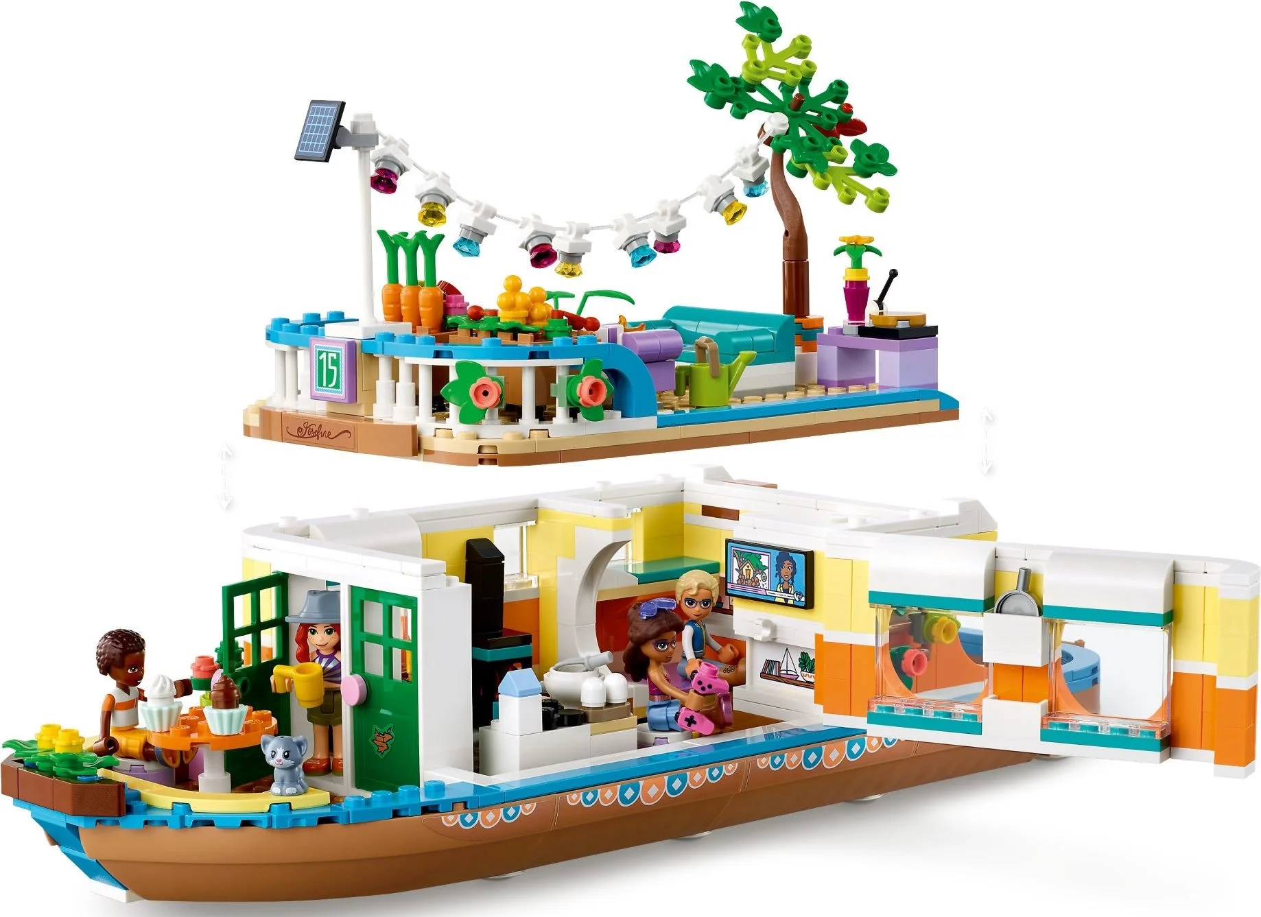 LEGO® 41702 Łódź mieszkalna na kanale - zdjęcie 5