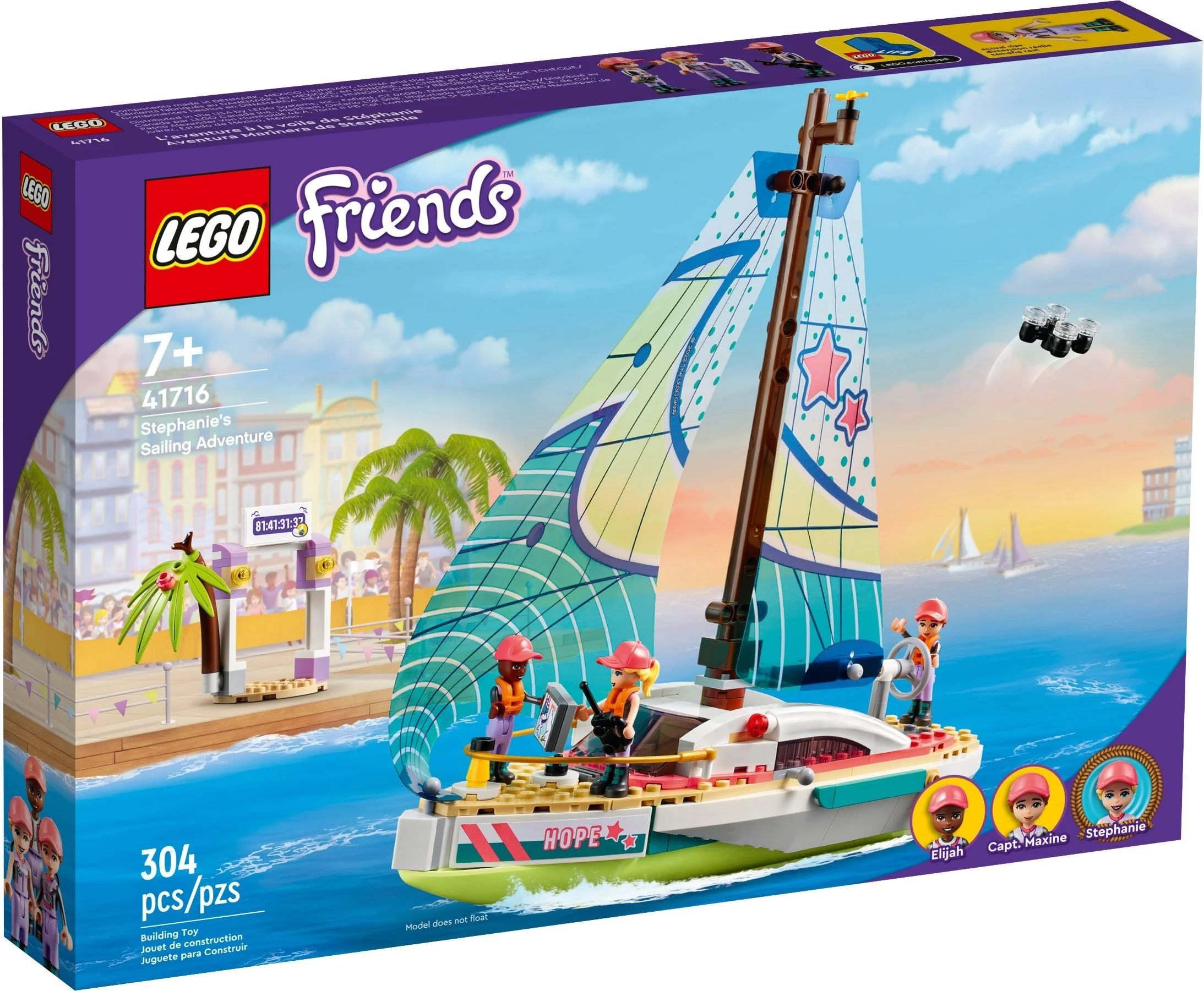 LEGO® 41716 Stephanie i przygoda pod żaglami - zdjęcie 2
