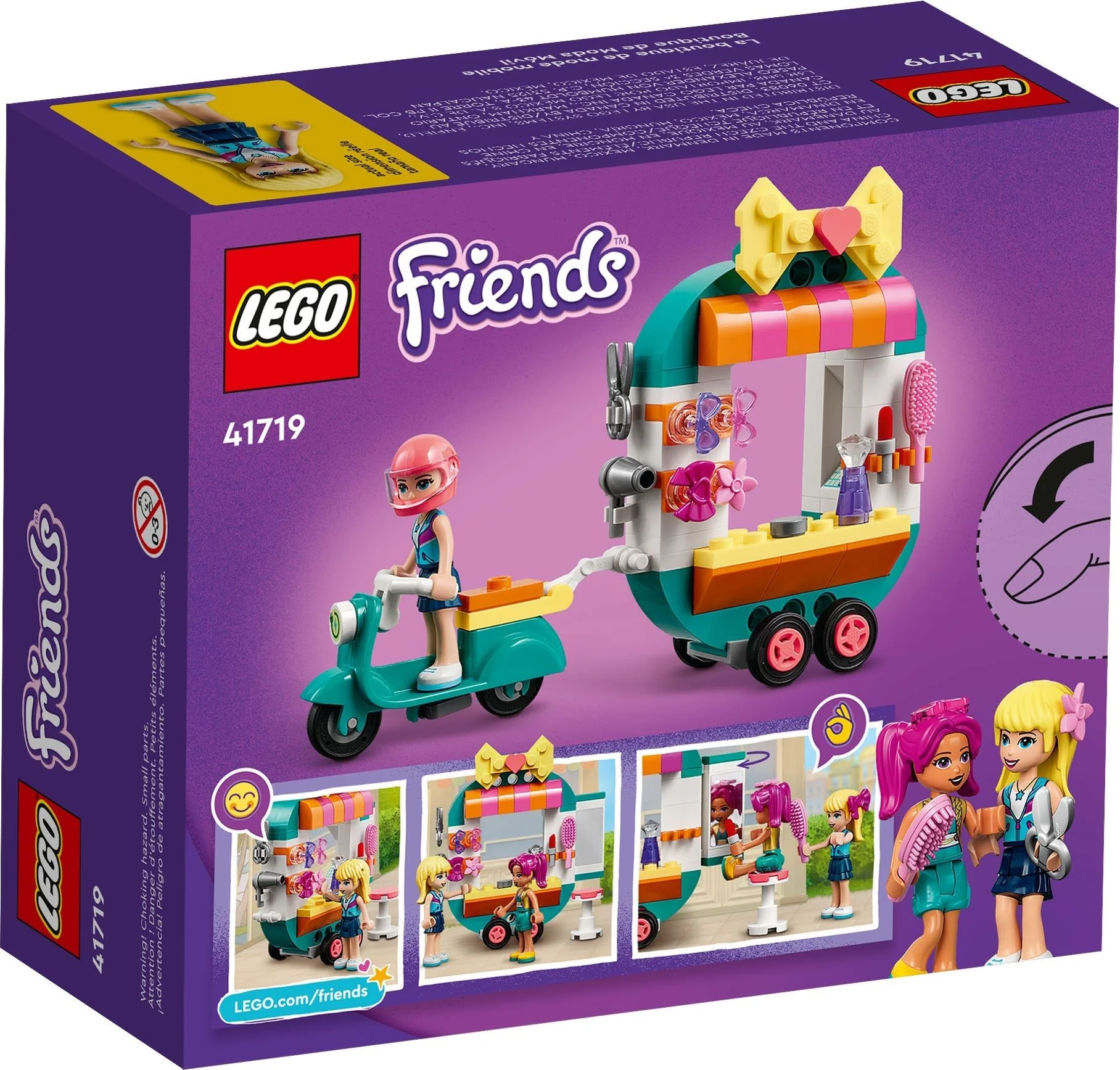 LEGO® 41719 Mobilny Butik Fryzjerka Kosmetyczka - zdjęcie 6