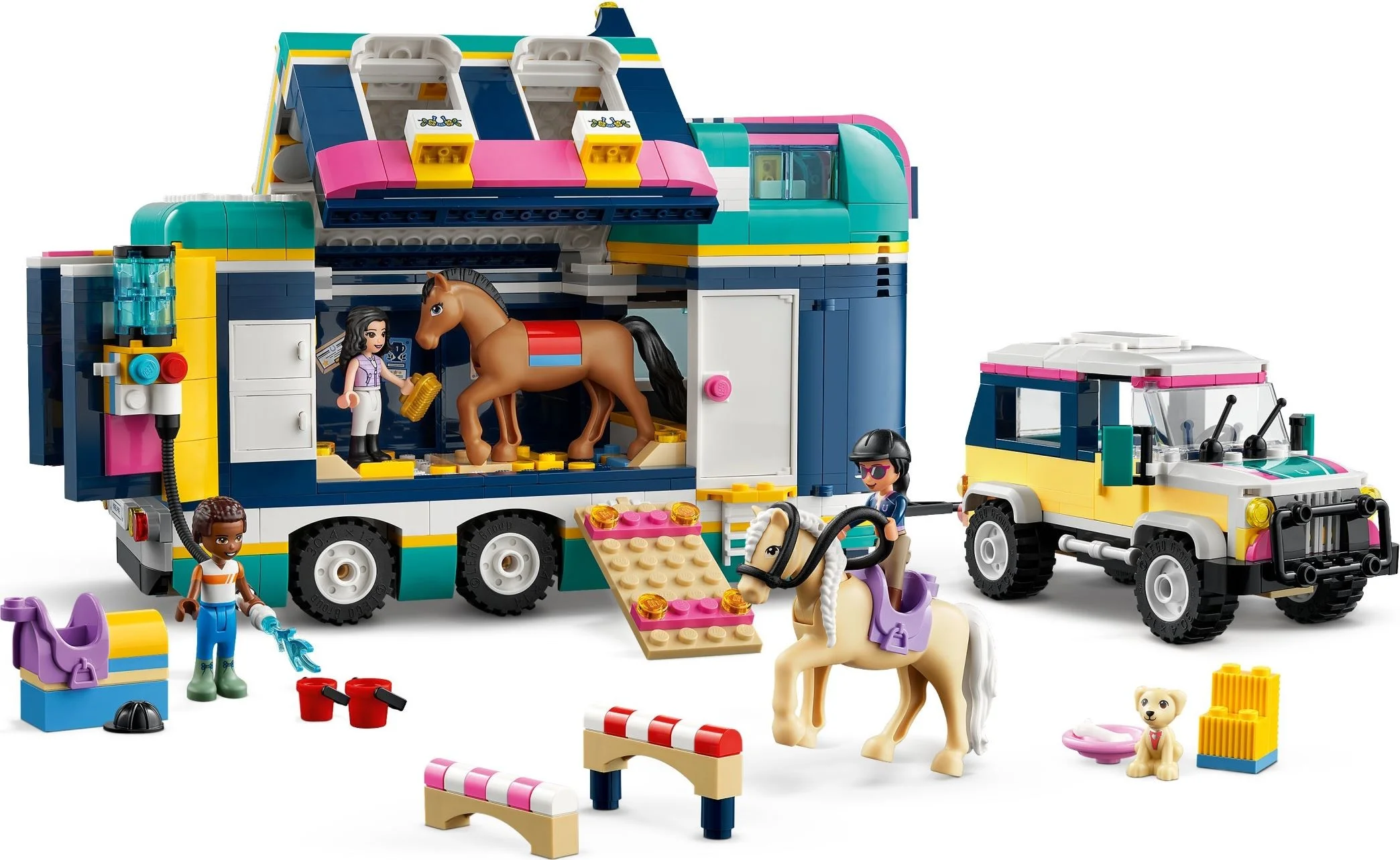 LEGO® 41722 LEGO Friends Przyczepa na wystawę koni - zdjęcie 5