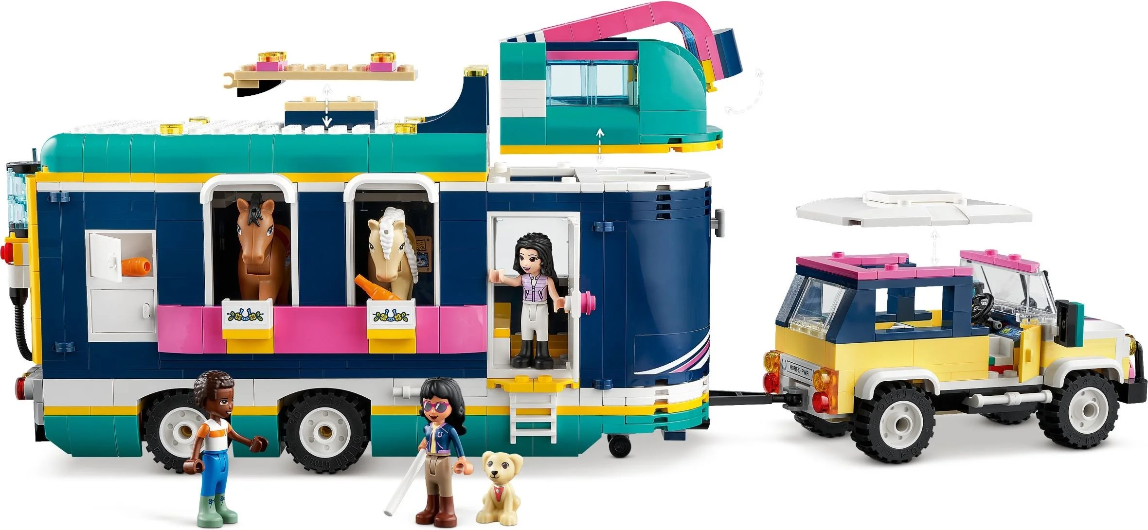 LEGO® 41722 LEGO Friends Przyczepa na wystawę koni - zdjęcie 10