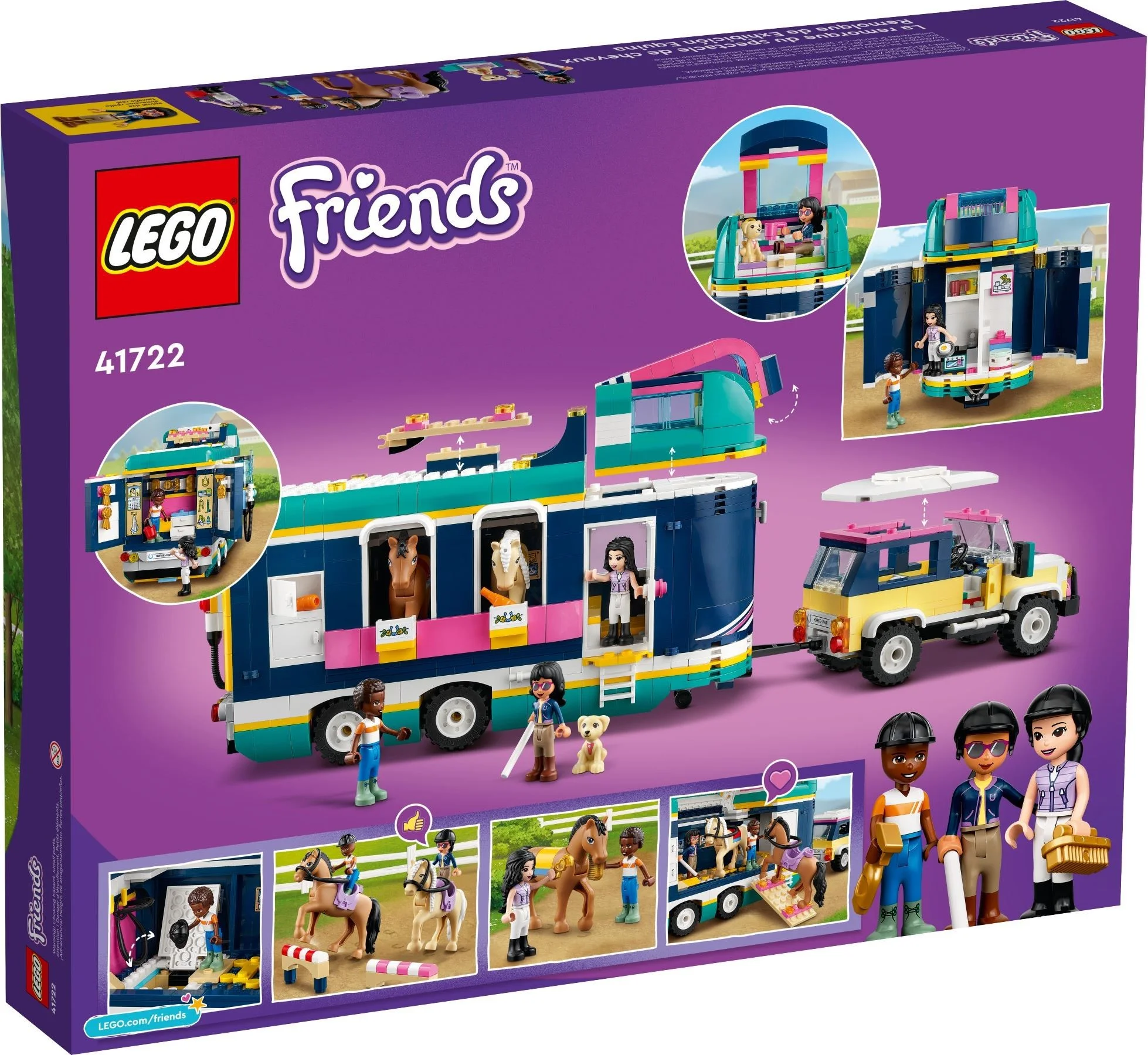 LEGO® 41722 LEGO Friends Przyczepa na wystawę koni - zdjęcie 11