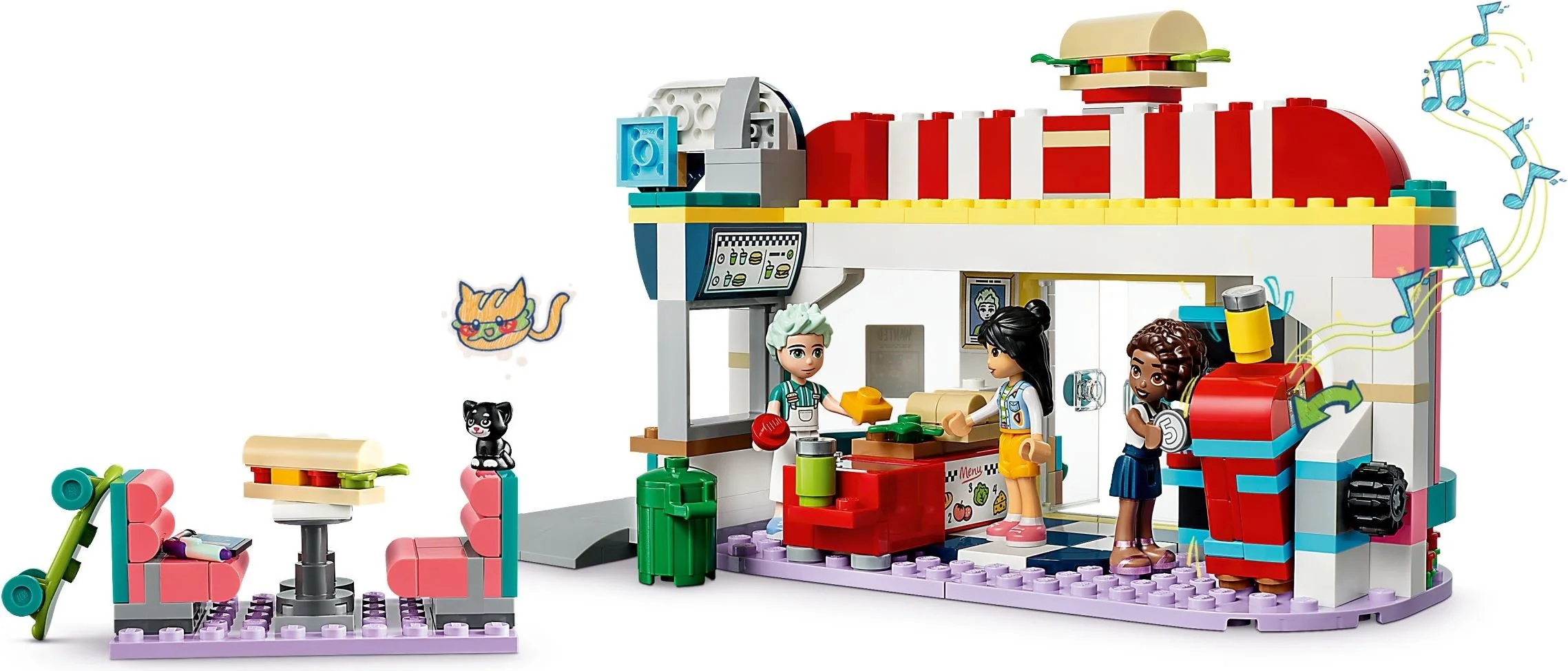 LEGO® 41728 Bar w śródmieściu Heartlake - zdjęcie 5