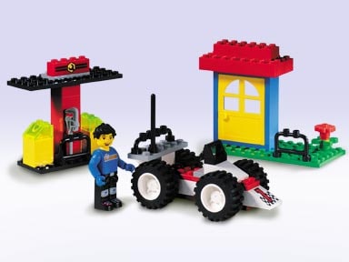 nowy Lego creator basic Max's Pitstop Maxa Misb 2001