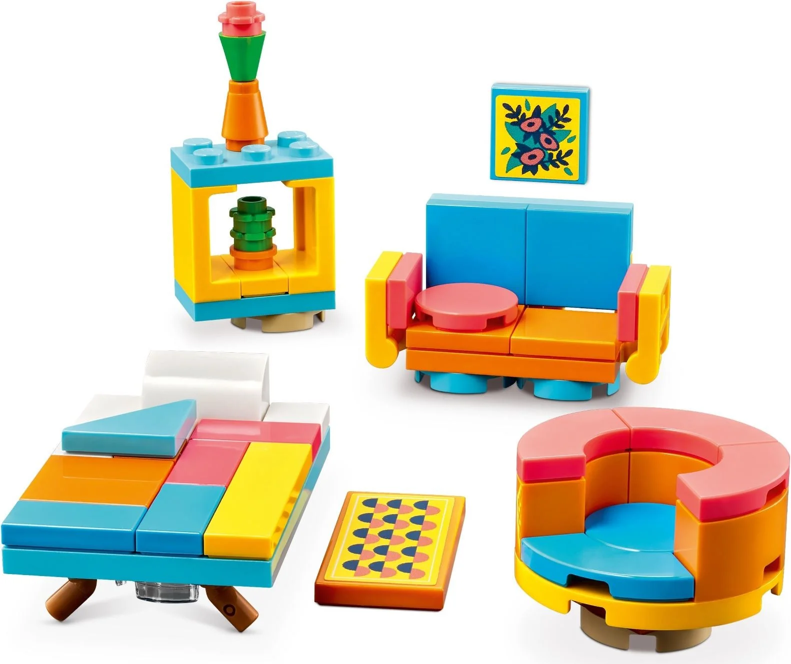 LEGO® 41732 Sklep wnętrzarski i kwiaciarnia w śródmieściu - zdjęcie 11