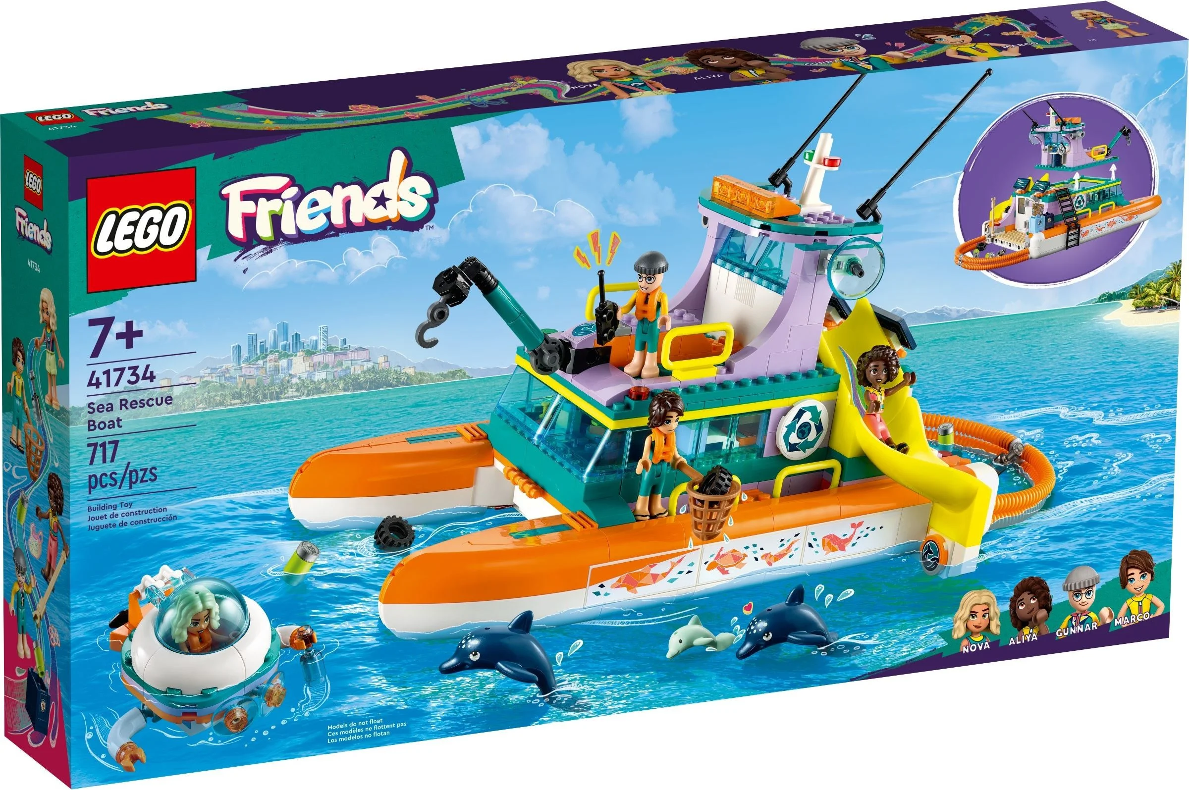 LEGO® 41734 Morska łódź ratunkowa - zdjęcie 2