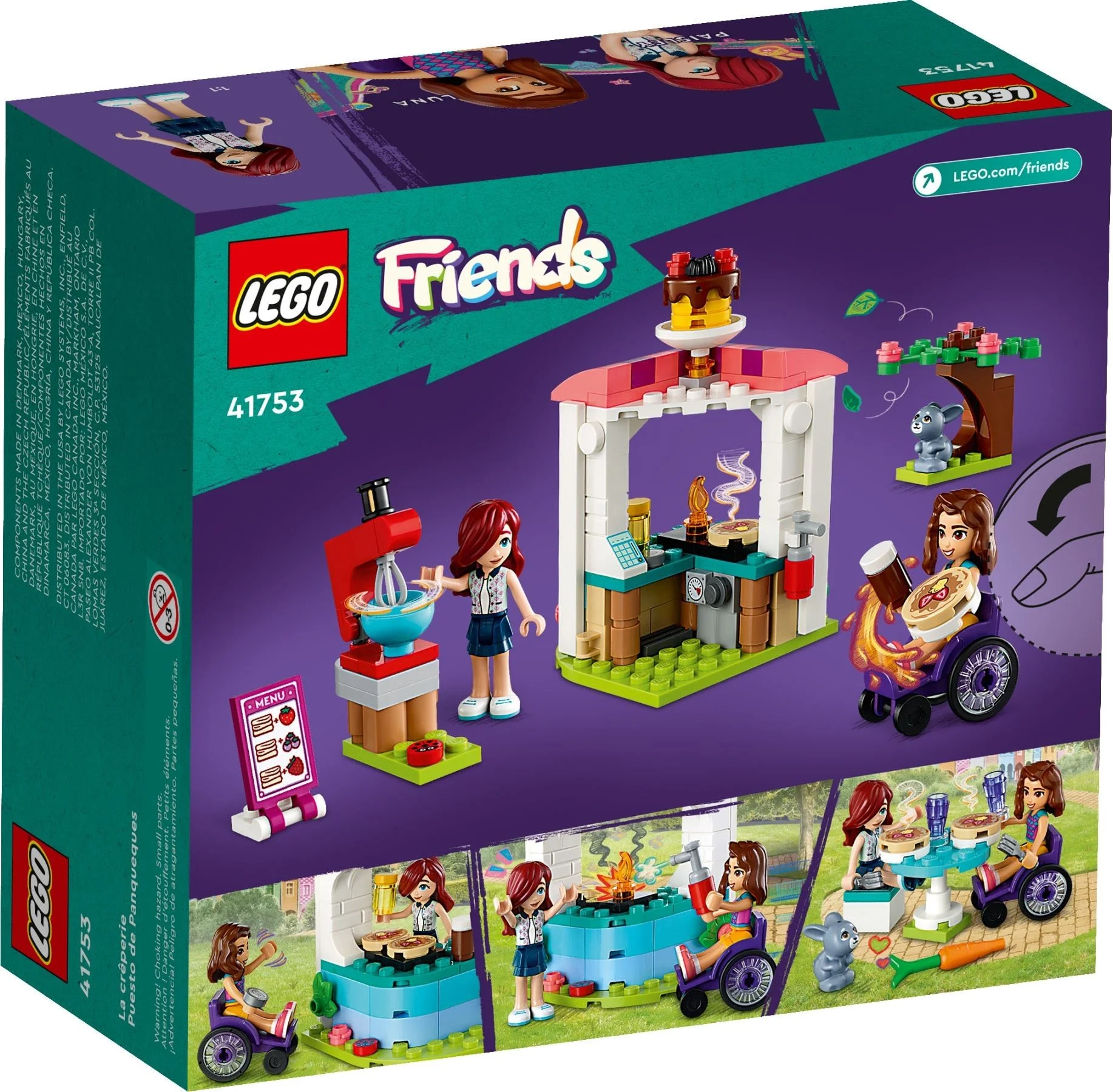 LEGO® 41753 Naleśnikarnia Naleśniki Restauracja Kawiarnia Nowe - zdjęcie 7