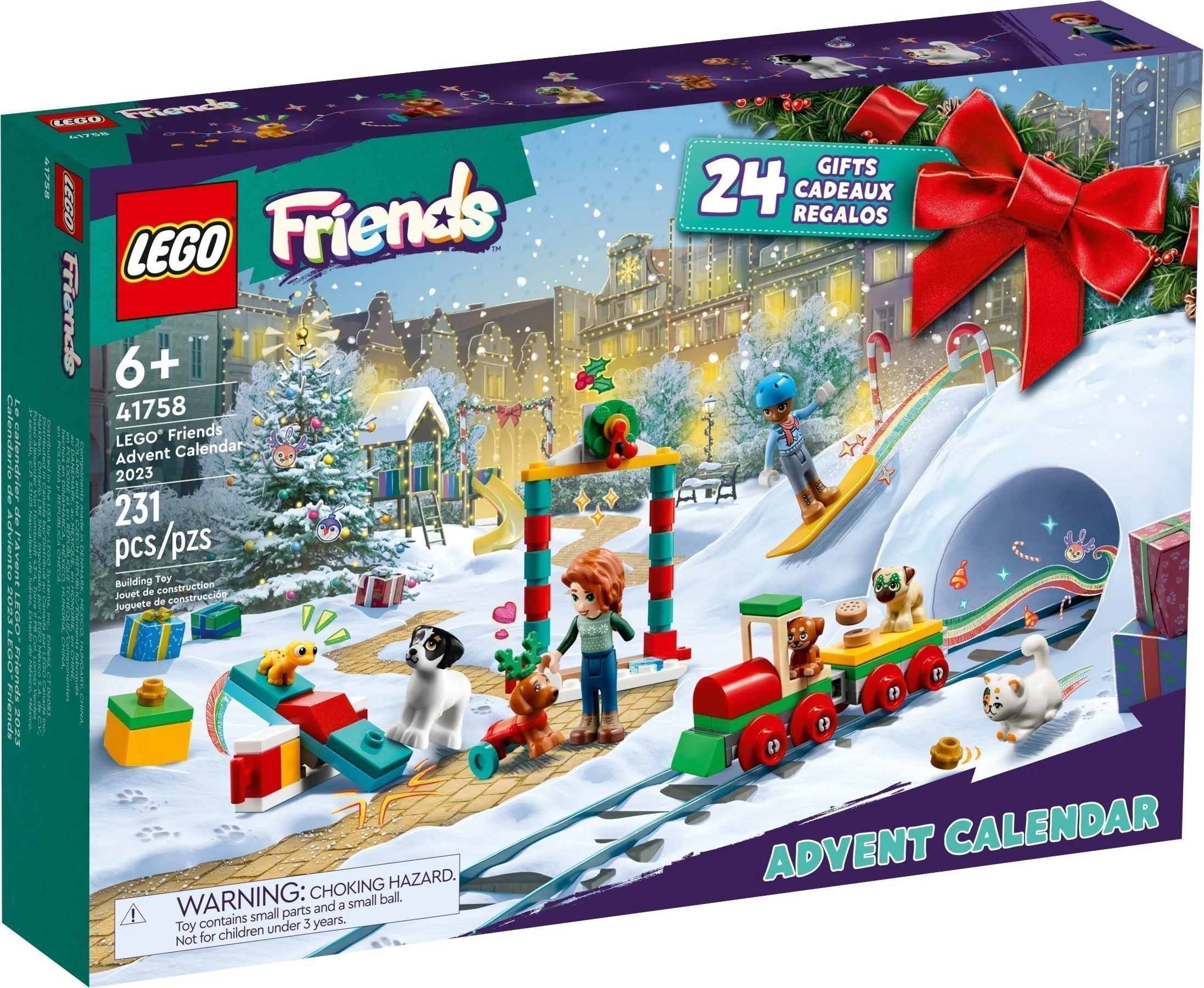 LEGO® 41758 Kalendarz Adwentowy Na Święta Na Mikołaja - zdjęcie 2
