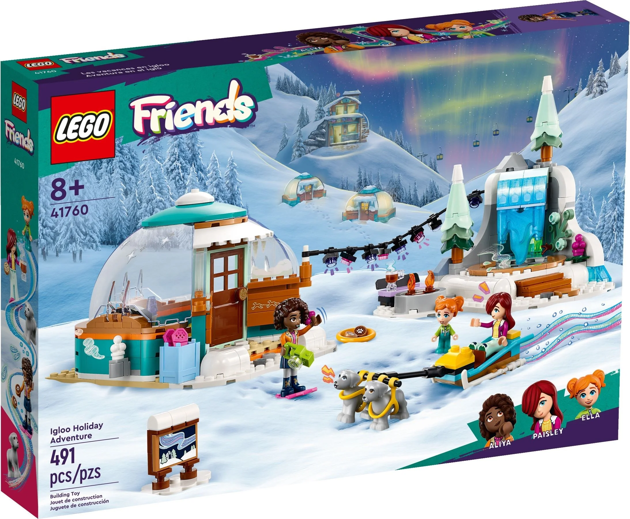 LEGO® 41760 Zimowa Przygoda w Igloo 491 El. 8 Lat+ - zdjęcie 2