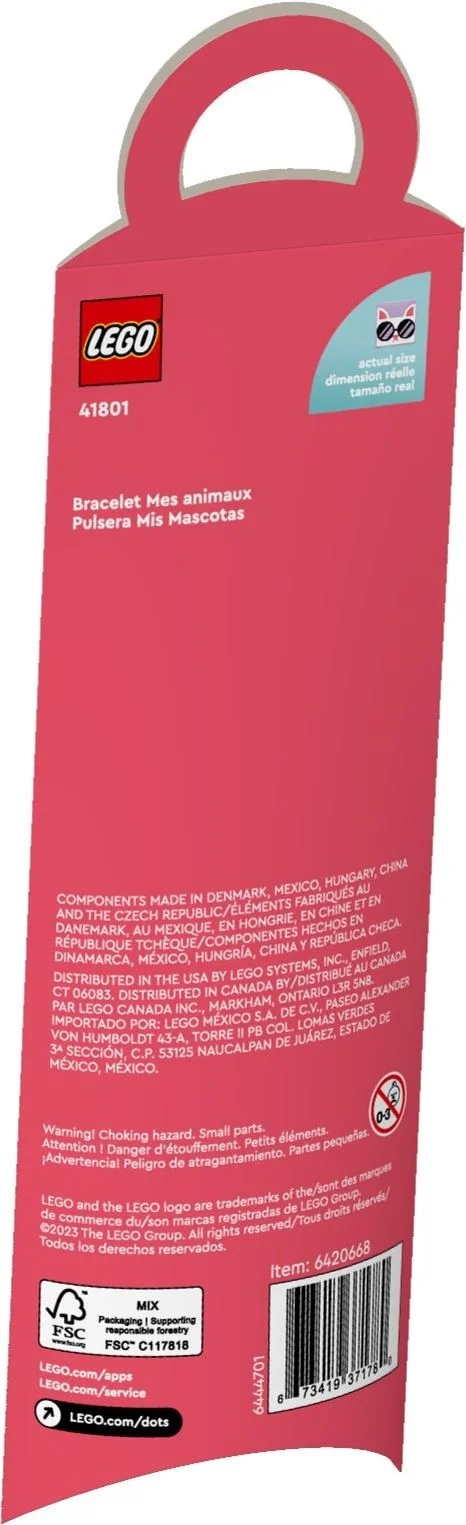 LEGO® 41801 LEGO DOTS Moje zwierzaki - bransoletka - zdjęcie 2