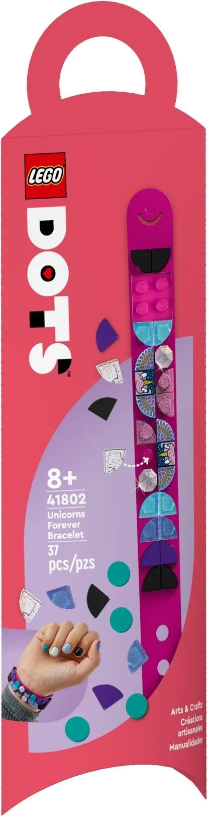 LEGO® 41802 LEGO DOTS Jednorożce rządzą - bransoletka - zdjęcie 2