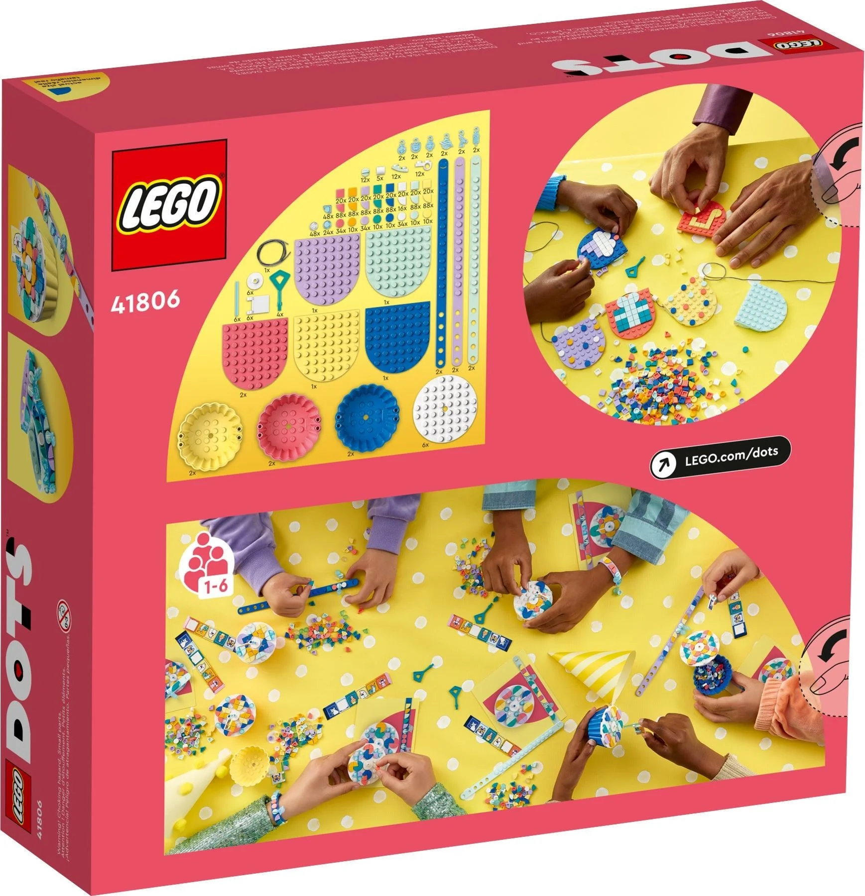 LEGO® 41806 LEGO DOTS Pełny zestaw imprezowy - zdjęcie 5
