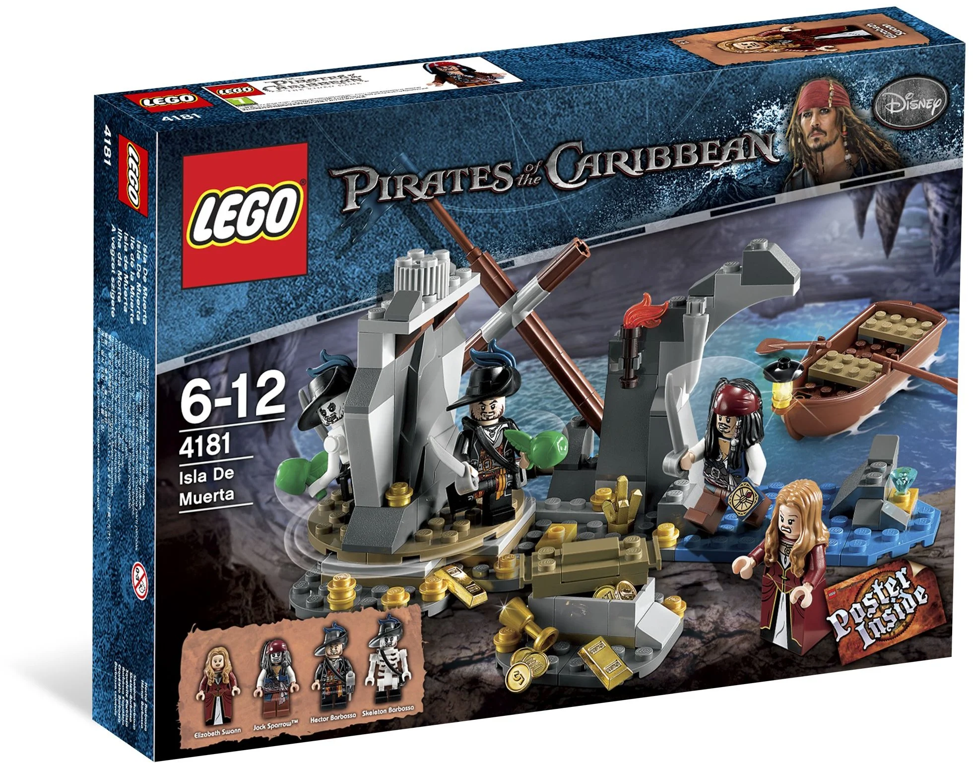 LEGO® 4181 Isla de la Muerta Pirates of the Caribbean Wyspa Umarłych - zdjęcie 13