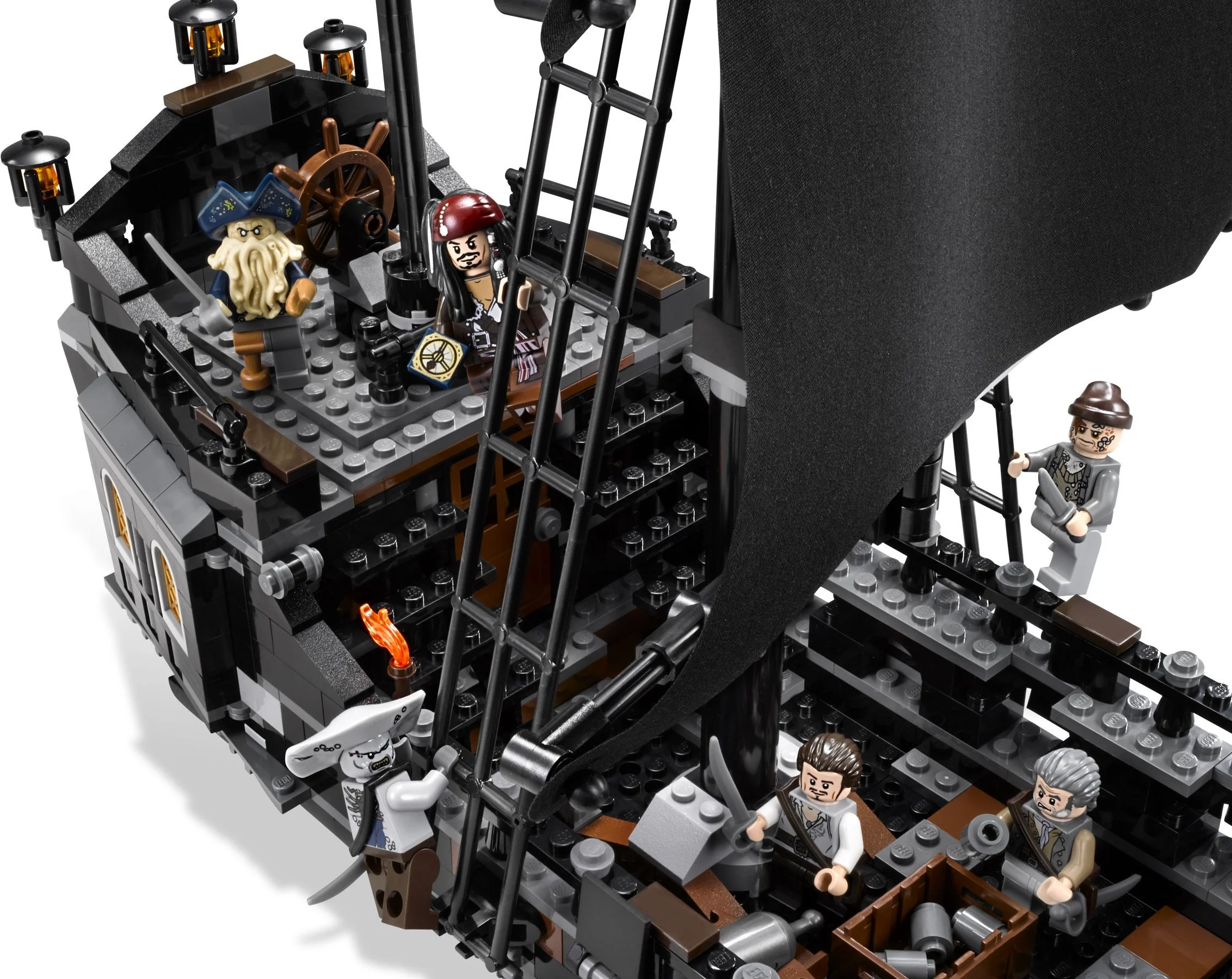 LEGO® 4184 Czarna Perła Black Pearl - zdjęcie 7