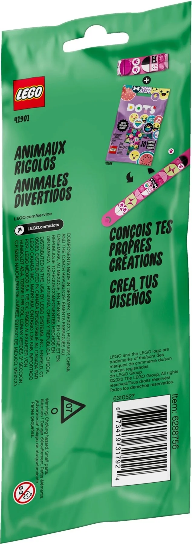 LEGO® 41901 Bransoletka ze stylowymi zwierzakami - zdjęcie 3