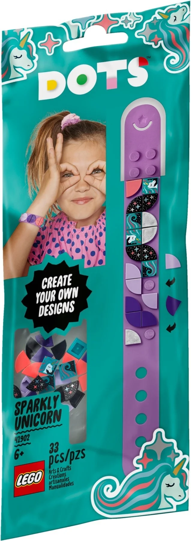 LEGO® 41902 Bransoletka z błyszczącym jednorożcem - zdjęcie 1