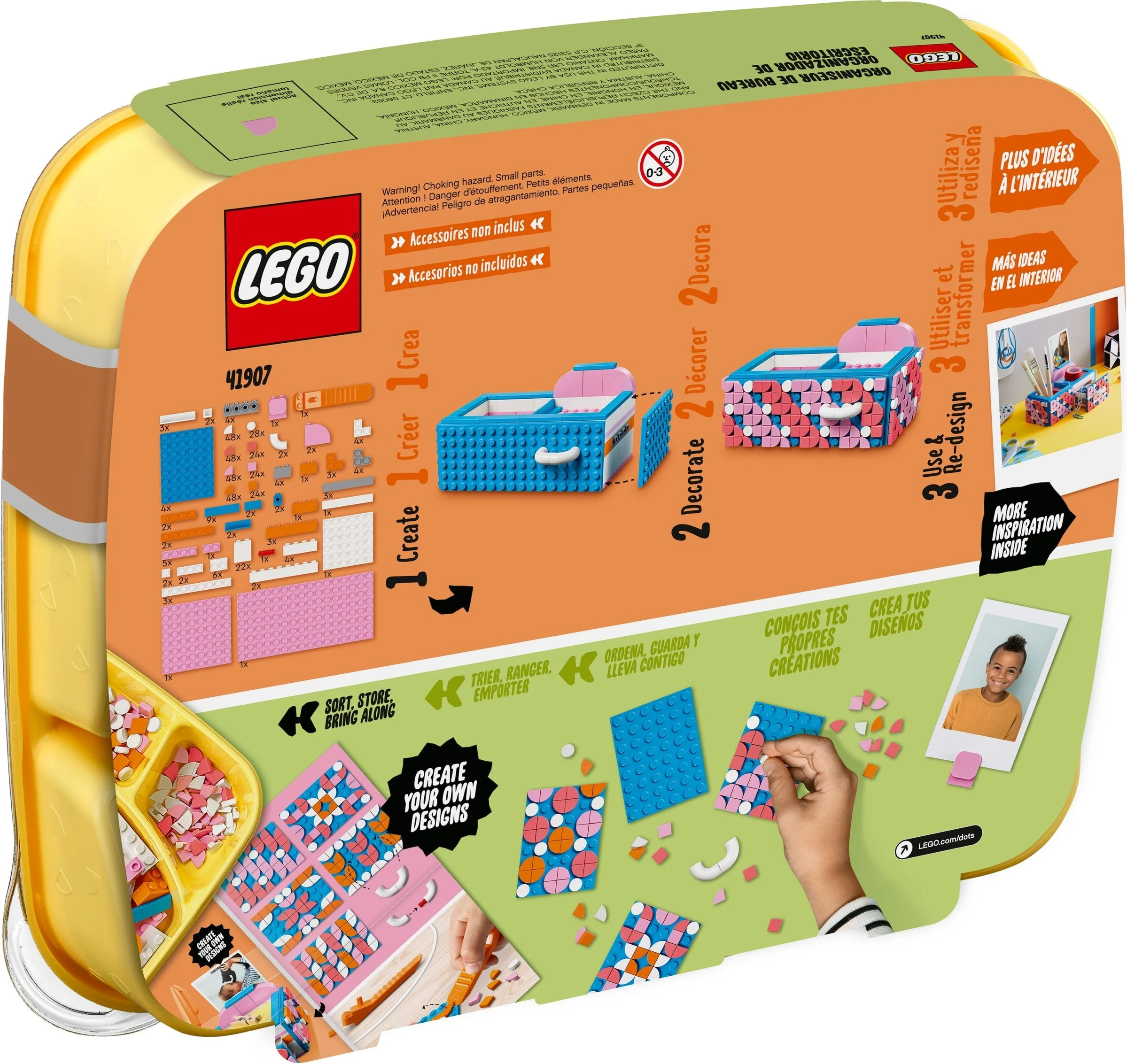 LEGO® 41907 Organizer na biurko - zdjęcie 3
