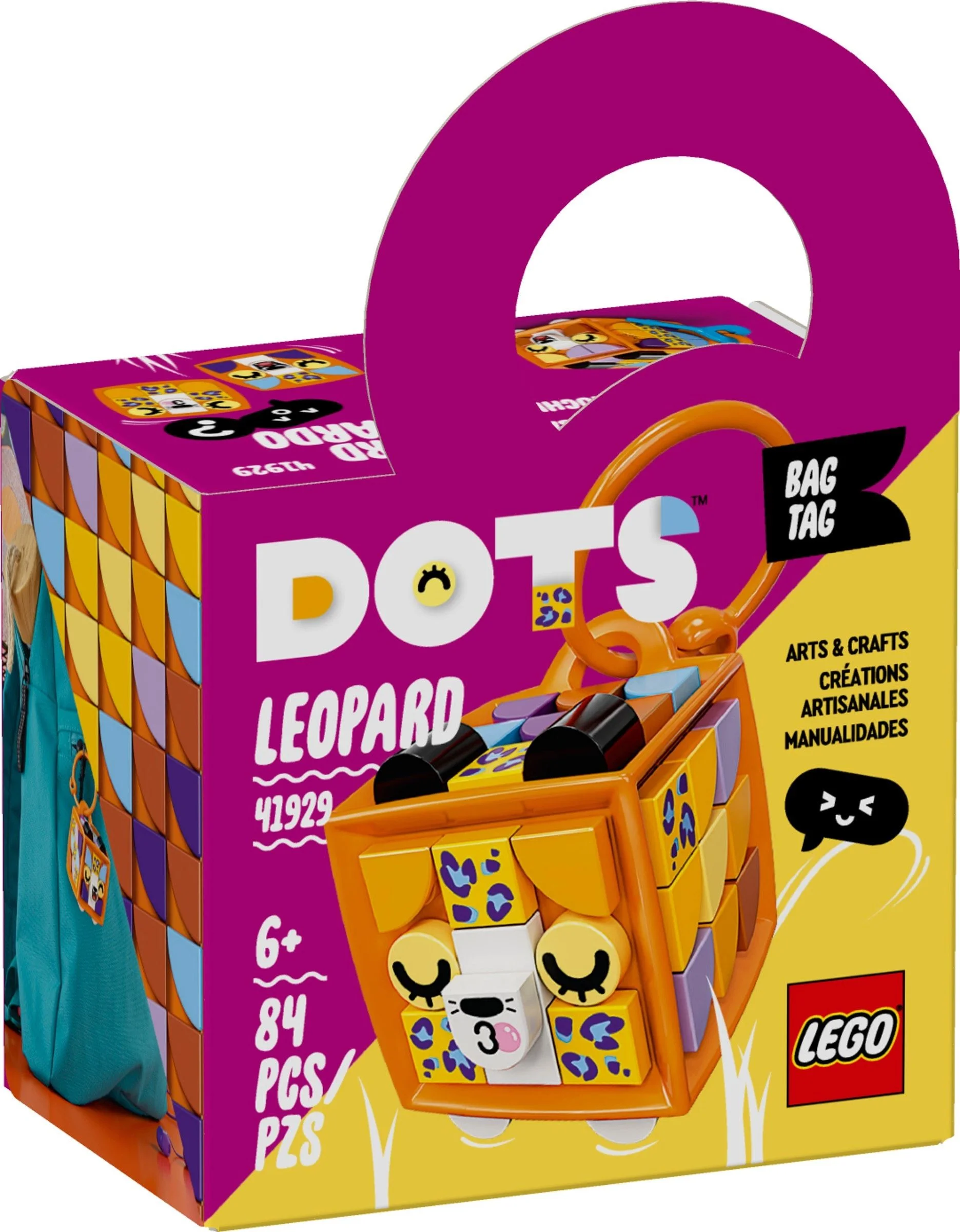 LEGO® 41929 Zawieszka z leopardem Klocki dla dziewczynki Nowe - zdjęcie 2