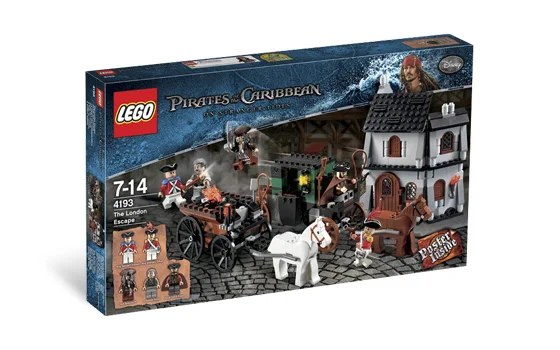 LEGO® 4193 Lego Pirates of the Caribbean Ucieczka z Londynu - zdjęcie 8