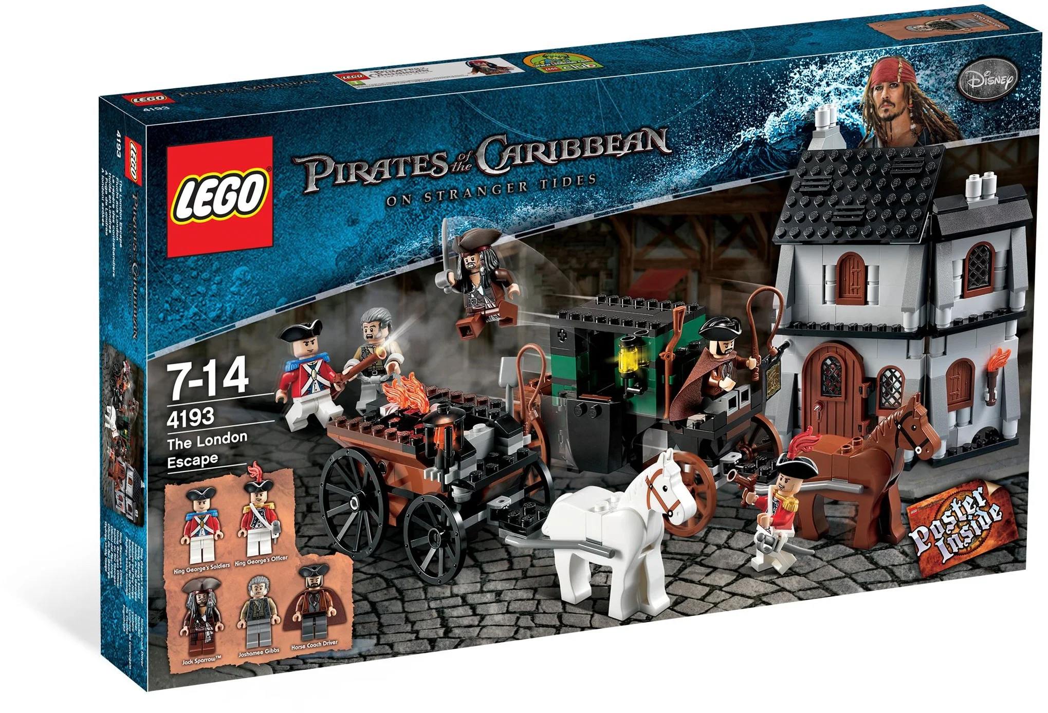 LEGO® 4193 Lego Pirates of the Caribbean Ucieczka z Londynu - zdjęcie 13