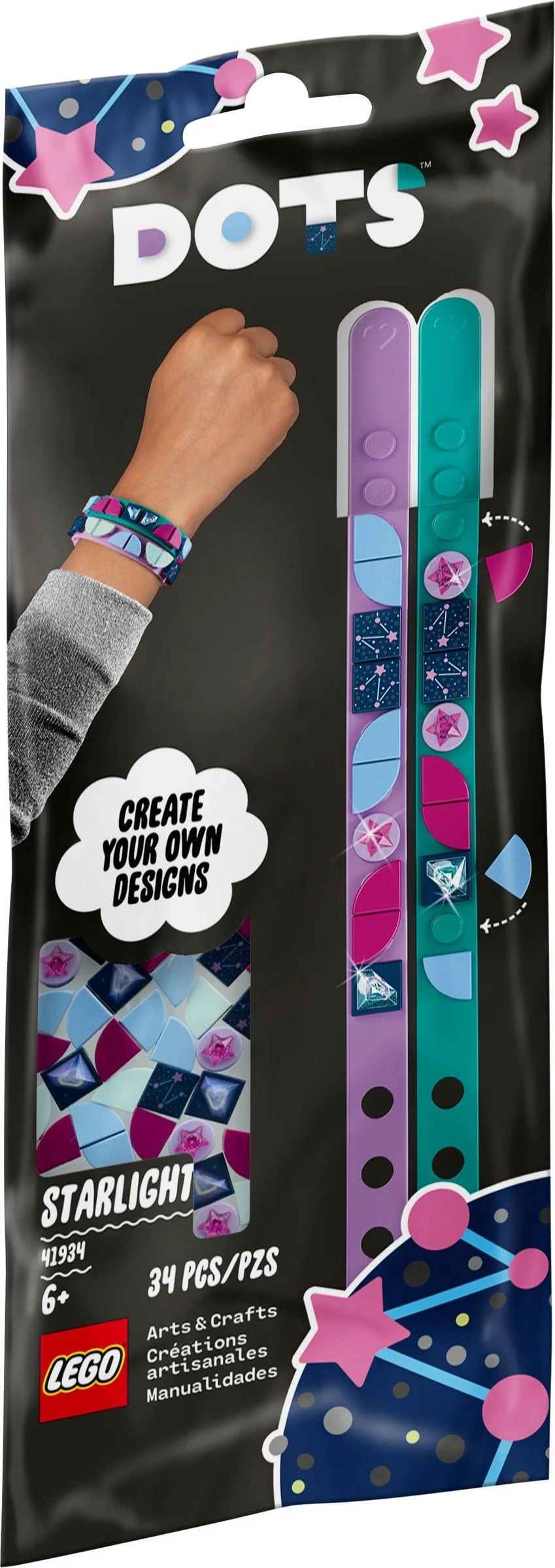 LEGO® 41934 Bransoletki z gwiazdami - zdjęcie 3
