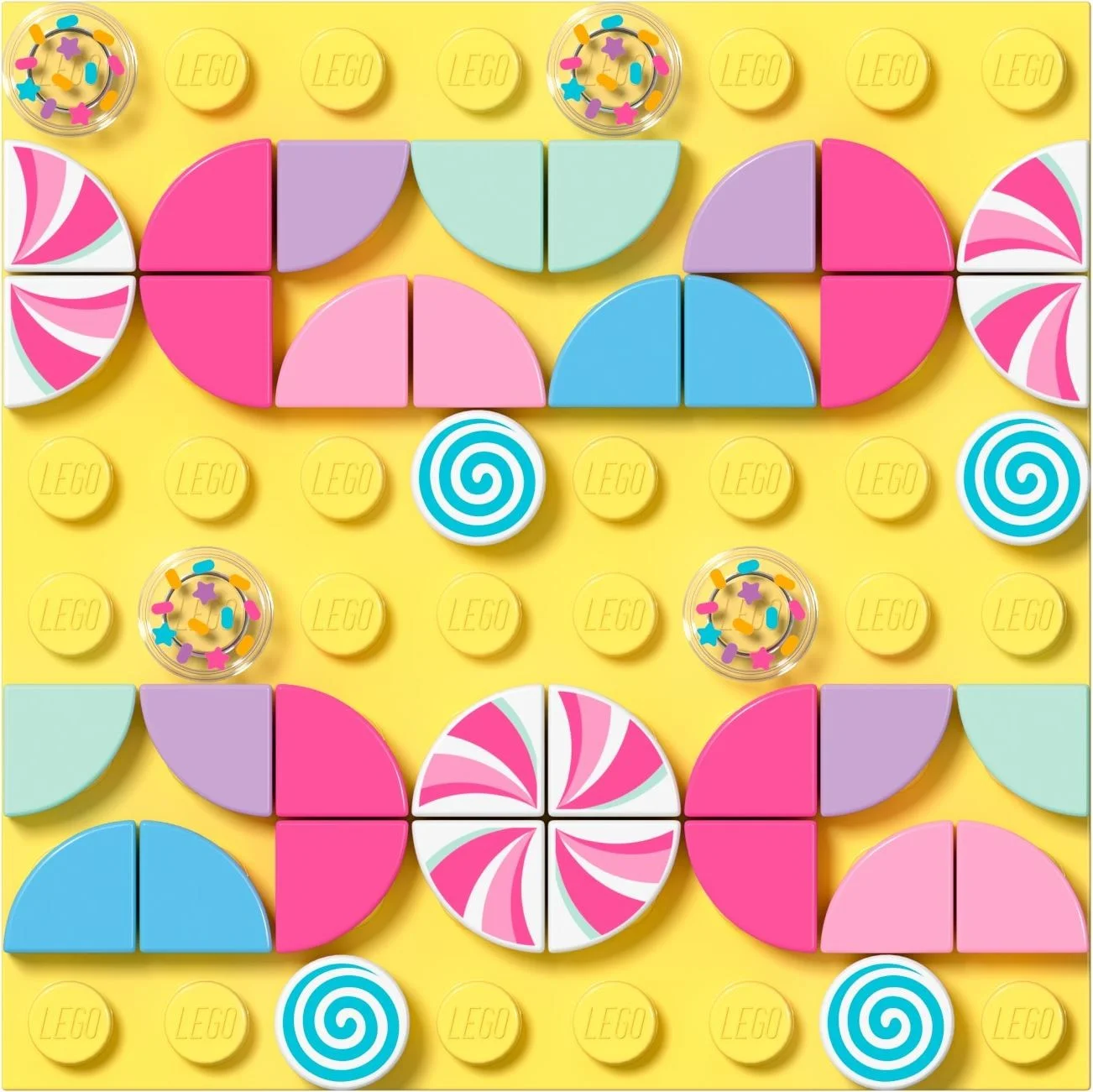 LEGO® 41944 LEGO DOTS Cukierkowa kicia: bransoletka i zawieszka na torbę - zdjęcie 10