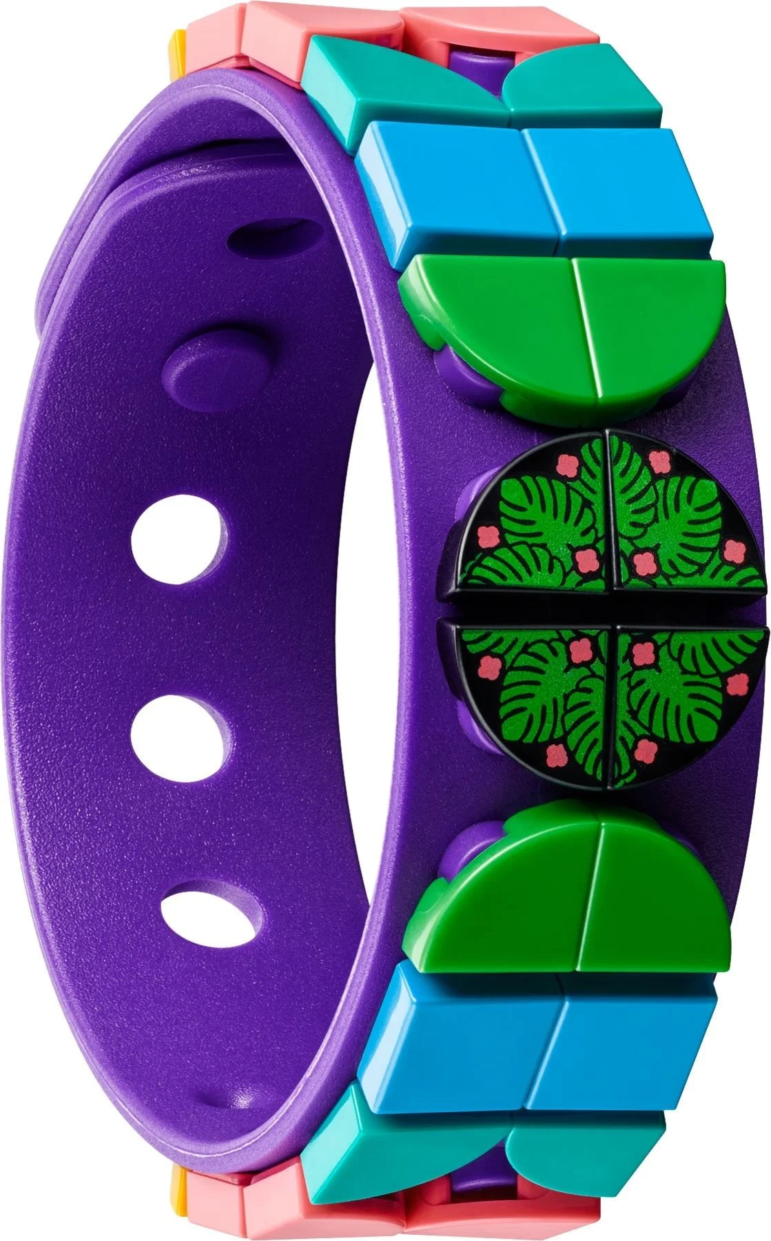 LEGO® 41945 LEGO DOTS Neonowy tygrys — bransoletka i zawieszka na torbę - zdjęcie 3