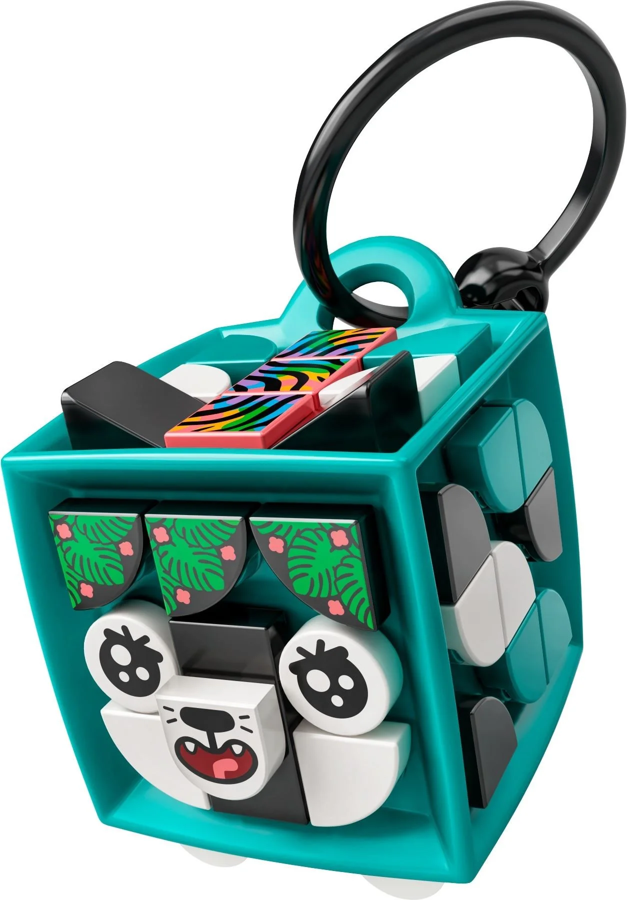 LEGO® 41945 LEGO DOTS Neonowy tygrys — bransoletka i zawieszka na torbę - zdjęcie 6