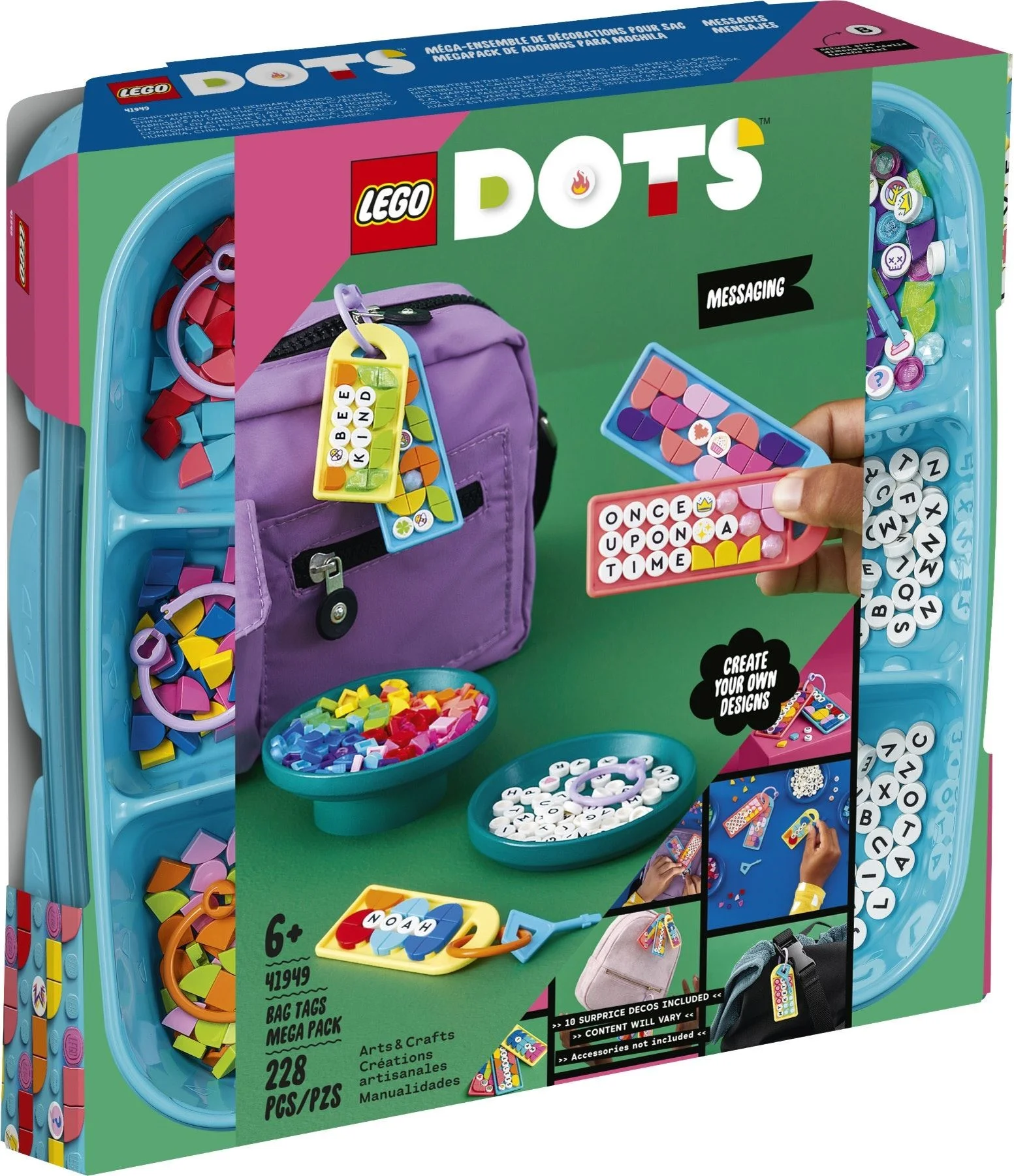 LEGO® 41949 LEGO DOTS Megazestaw zawieszek — wiadomości - zdjęcie 2