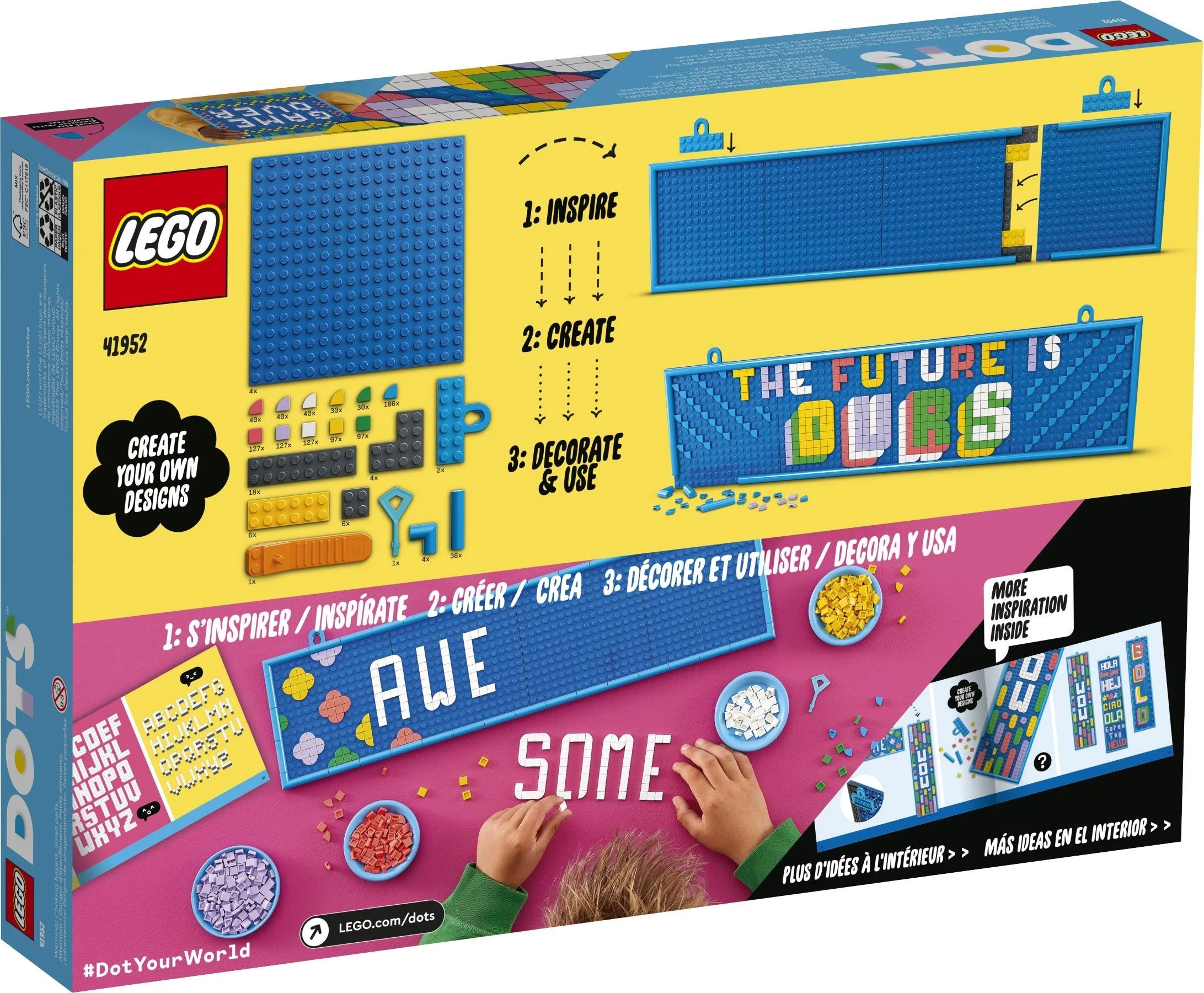 LEGO® 41952 LEGO DOTS Duża tablica ogłoszeń - zdjęcie 3
