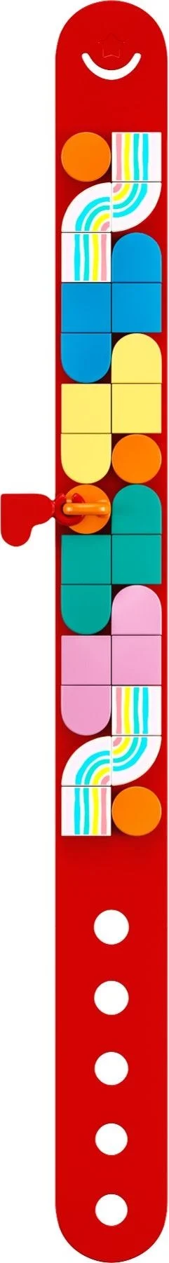 LEGO® 41953 Tęczowa bransoletka z zawieszkami papierowa torba Lego - zdjęcie 5