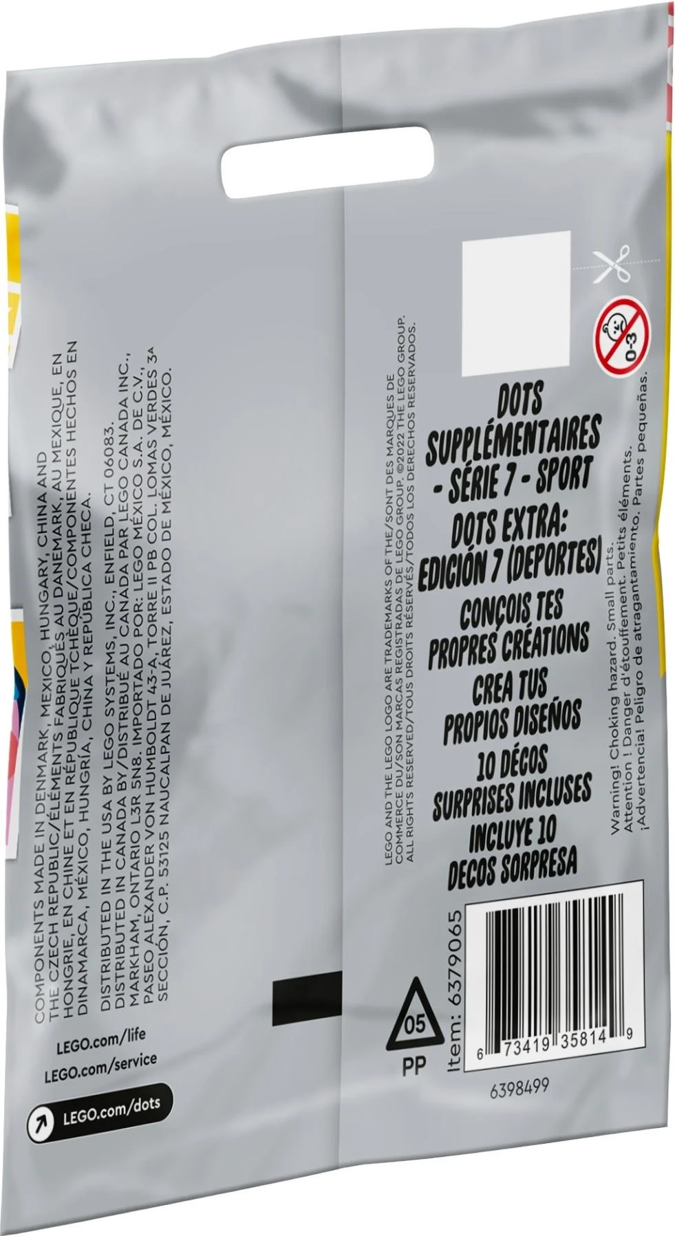 LEGO® 41958 LEGO DOTS Dodatki DOTS - seria 7: SPORT - zdjęcie 3